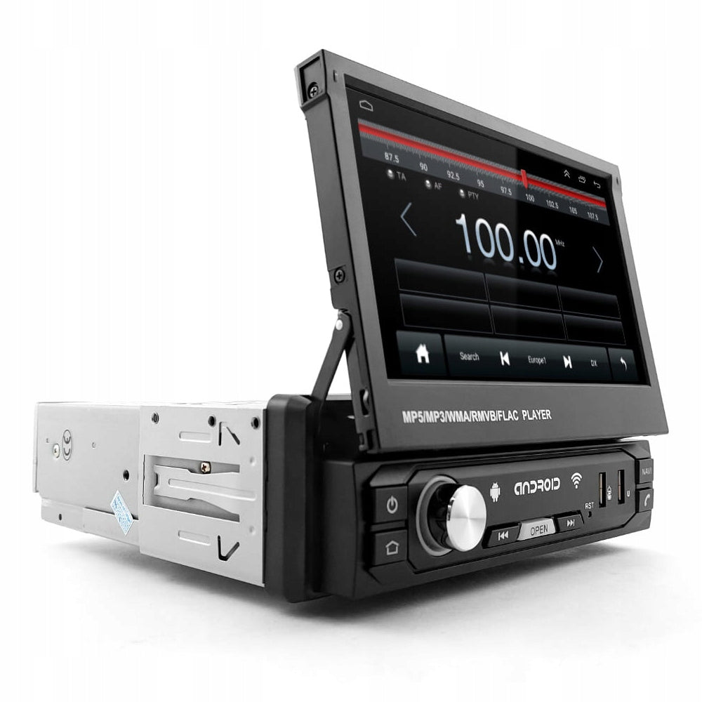 Car Radio Multimedia Station 1DIN ANDROID GPS Retractable LCD Screen Packaging status original