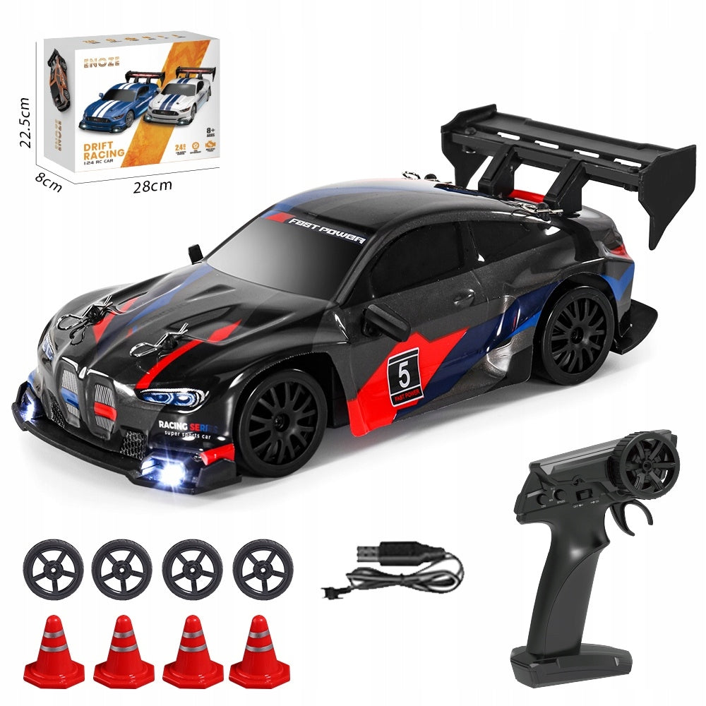 Car Remote Controlled Auto RC Drift Controlled on Remote Control Drift 4x4 LED Manufacturer code Zdalnie sterowany samochód BMW Drift LED