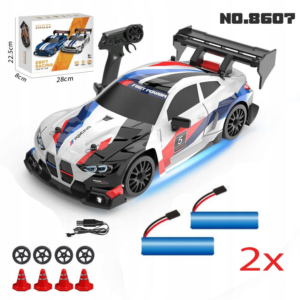 Car Remote Controlled LED 40M Range 4X4 Auto RC Drift 2X AKU
