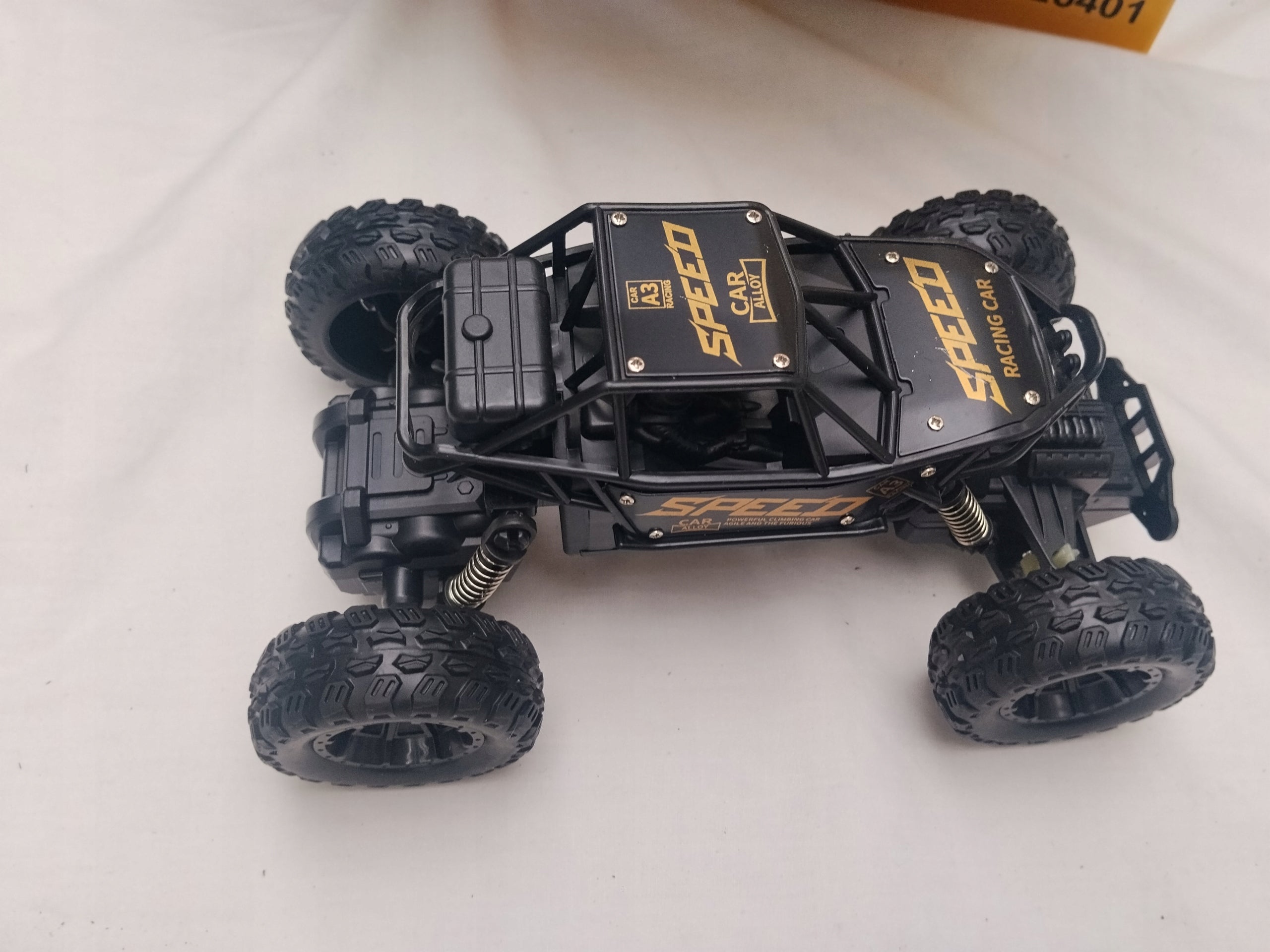 Car Remote Controlled MONSTER TRUCK METAL BLACK for Kids RC Car