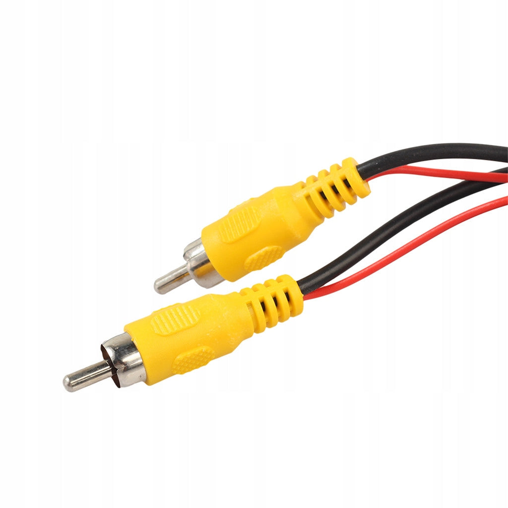 Car Reverse Rear View Parking Camera Video Cable W/ Detection Wire 40ft Packaging status original