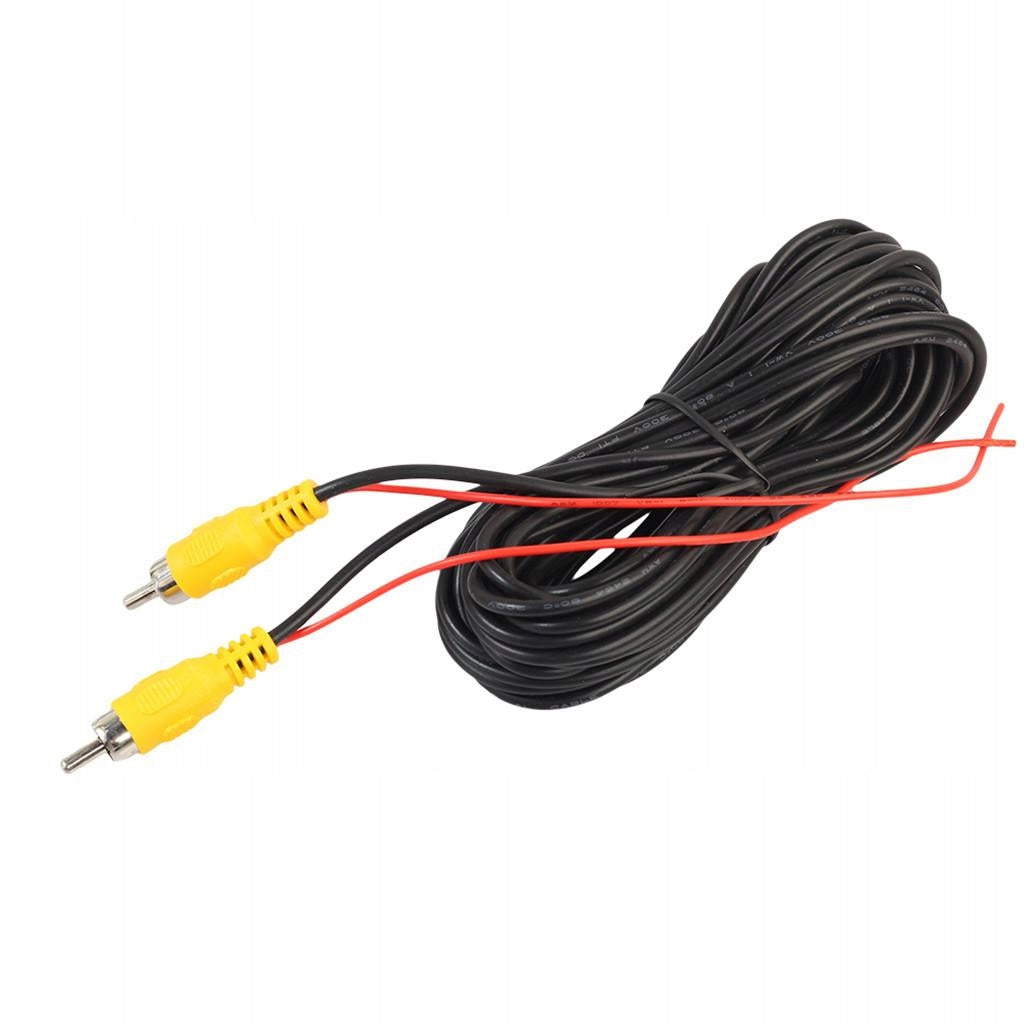 Car Reverse Rear View Parking Camera Video Cable With Detection Wire 20ft Packaging status original