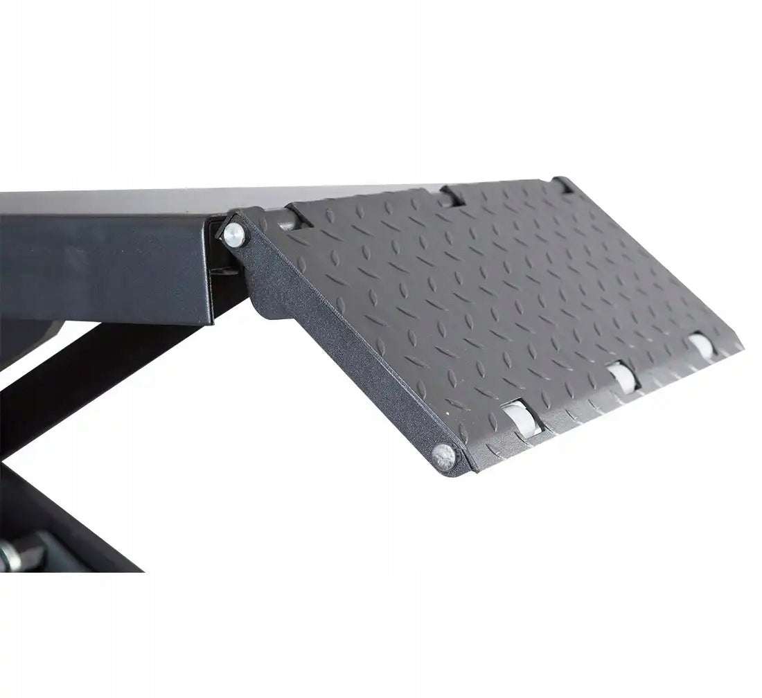 Car Scissor Lift 3T REDATS L-600 400V Overrun Workshop Product weight with unit packaging 890 kg
