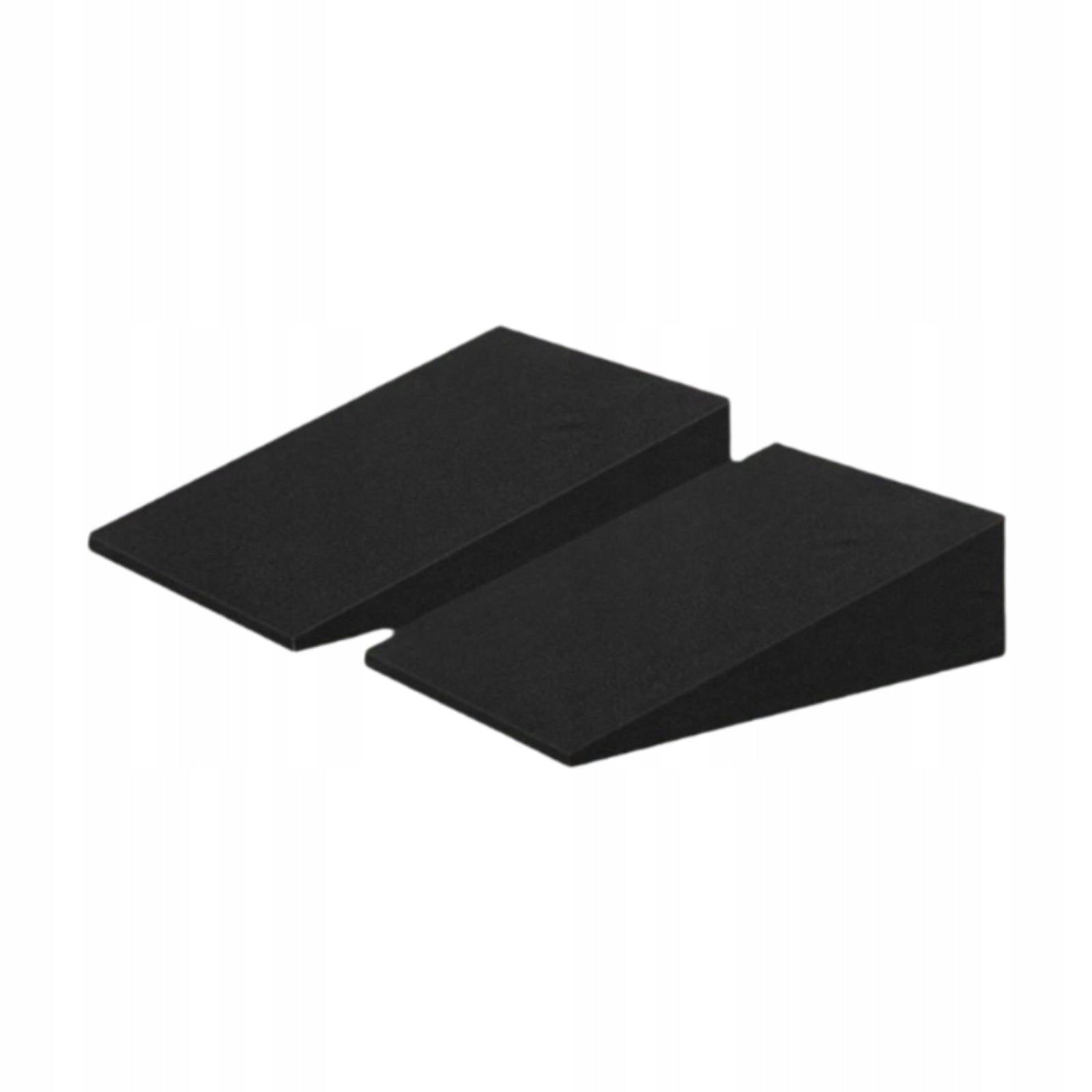 Car Seat Wedge Leveling Cushion Angled Design Breathable Fabric Car 2pcs