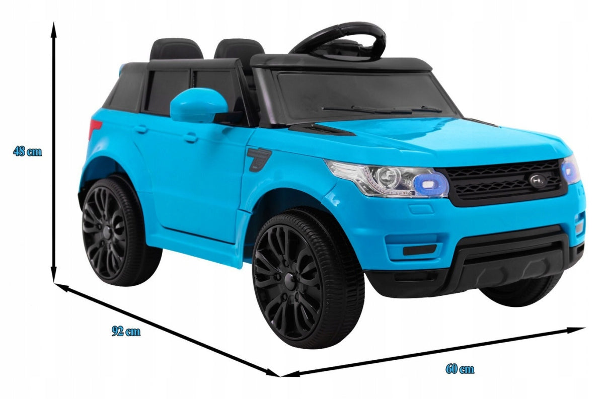 Car Start Run Battery Blue Remote Control MP3 Safety Features Brand Ramiz