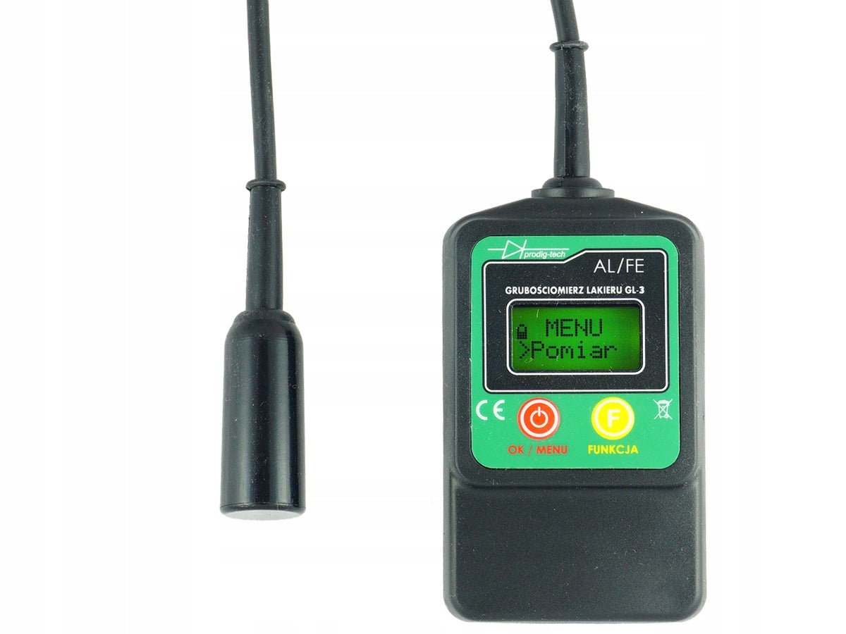 Car Thickness Varnish Meter Tester Aluminum Steel Zinc GL-3s UV Manufacturer code GL-3sUV
