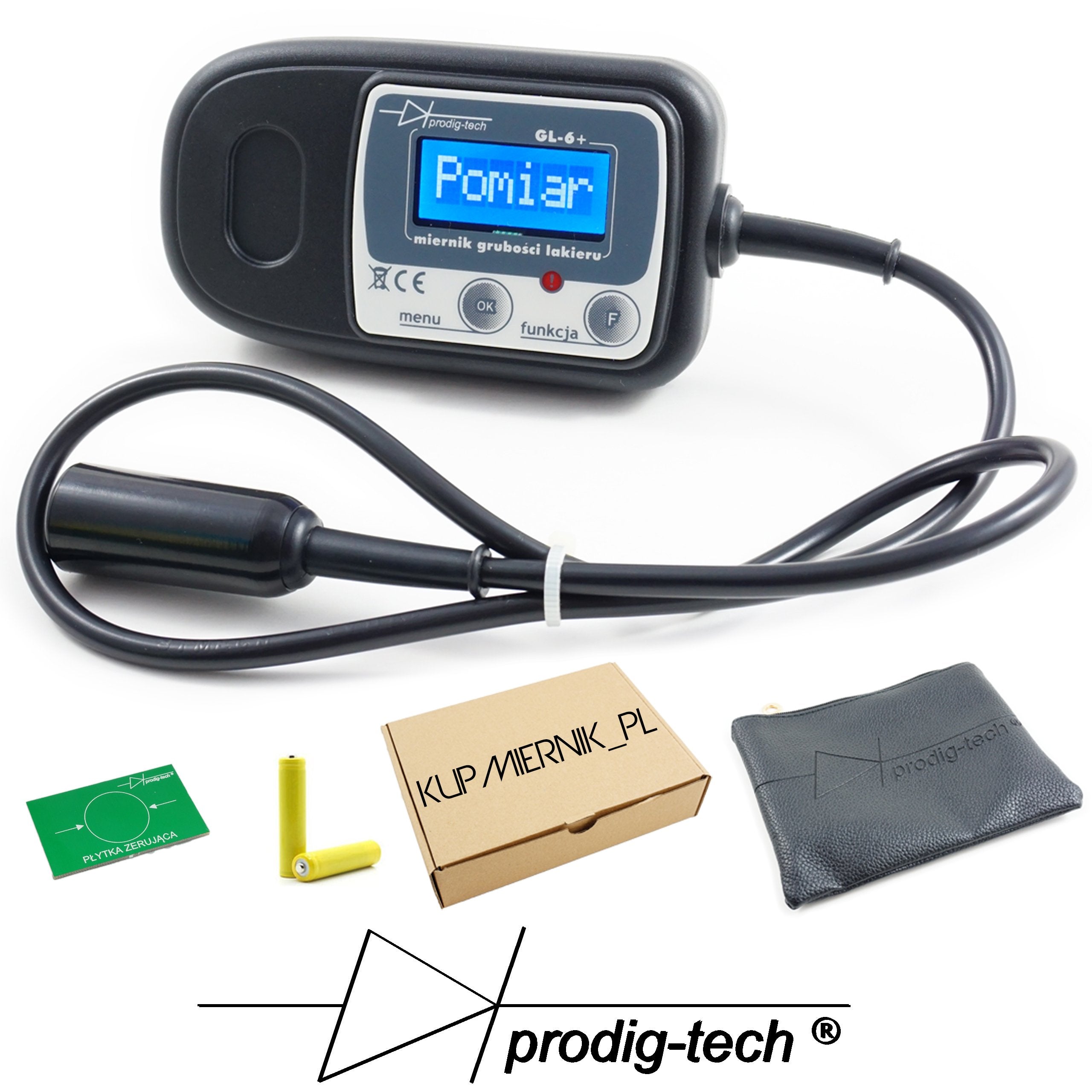 Car Thickness Varnish Meter Tester Aluminum Steel Zinc GL-6XL Manufacturer code GL-6XL