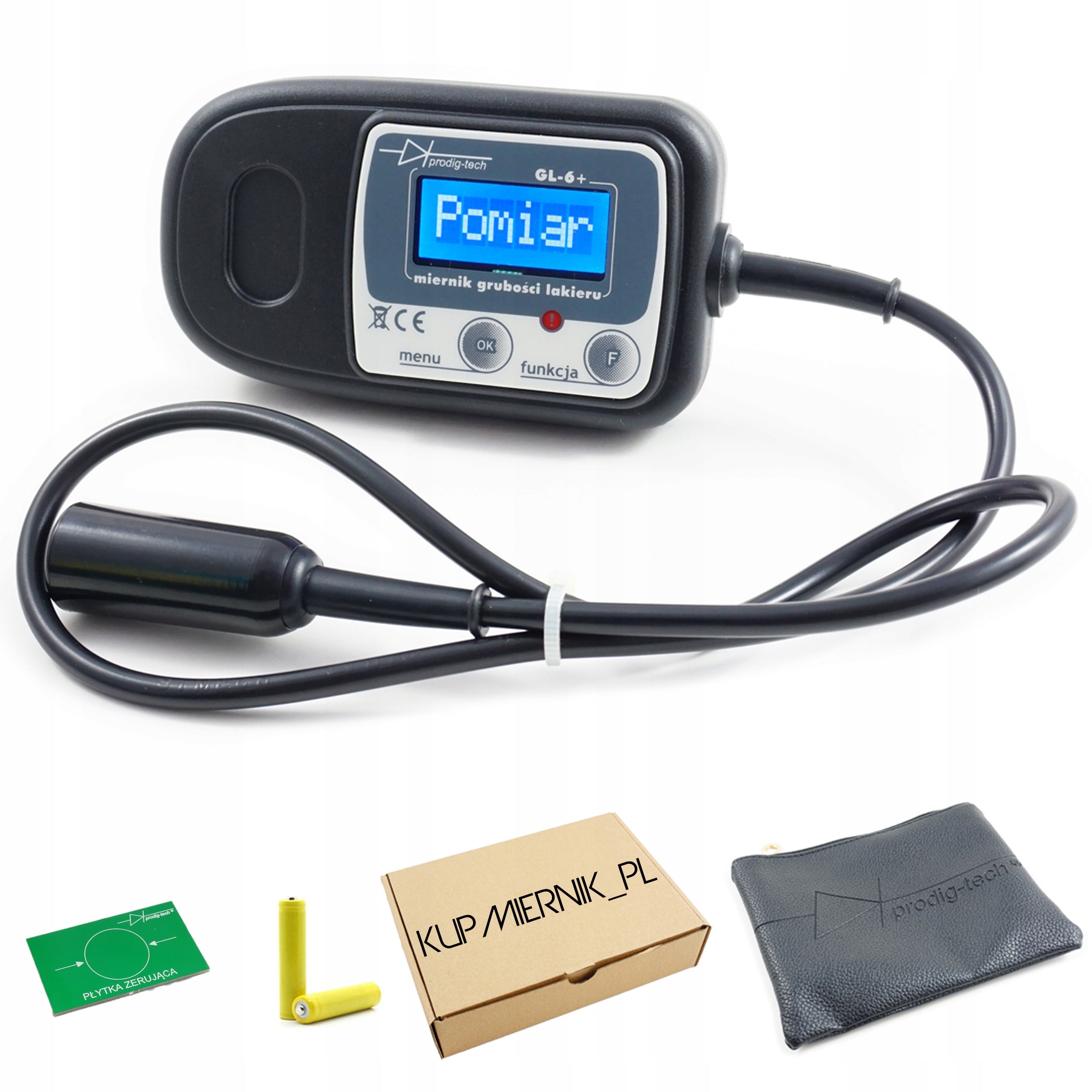 Car Thickness Varnish Meter Tester Aluminum Steel Zinc GL-6XL