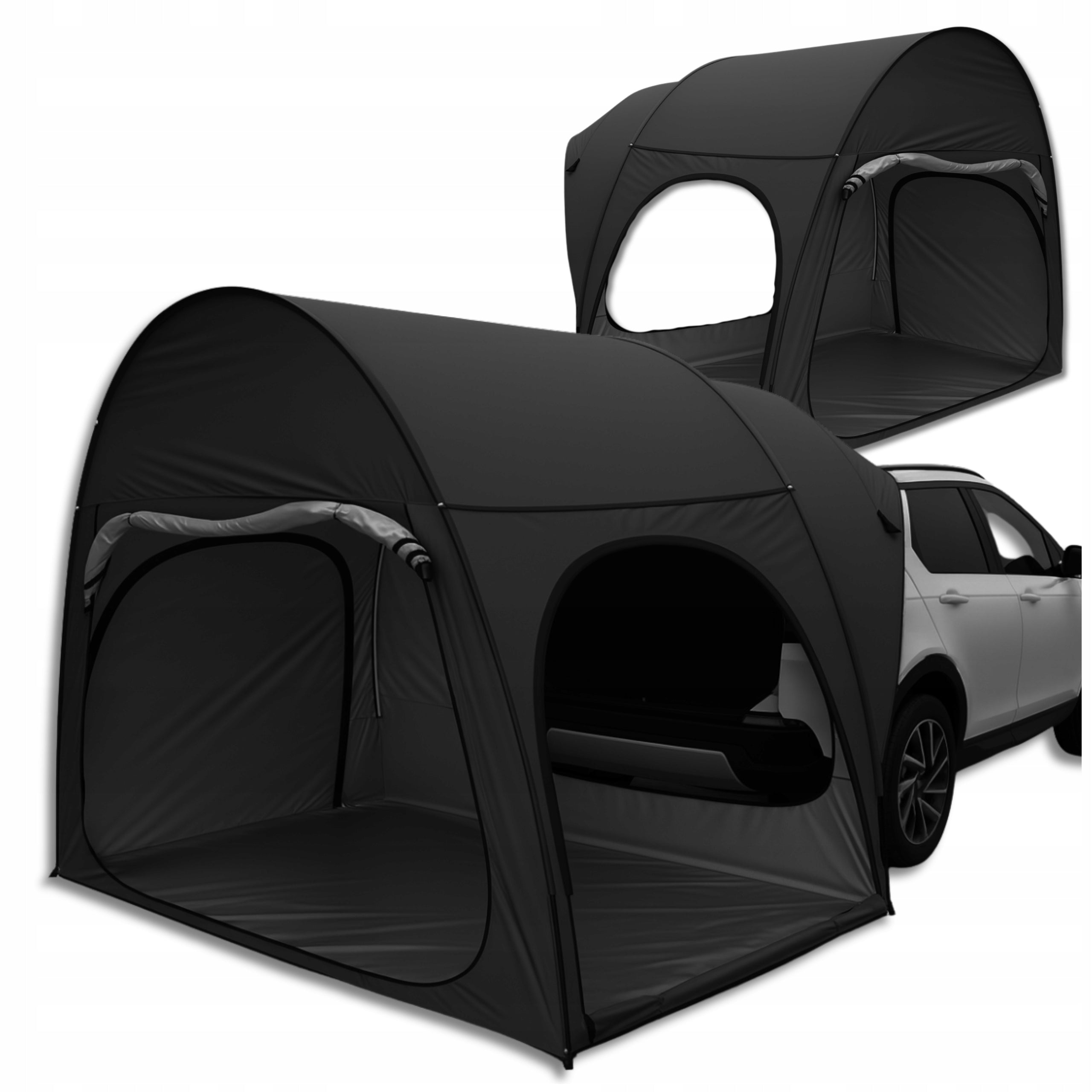 Car Trunk Tent Waterproof 2 Person Black Tourist Manufacturer code XCV_6