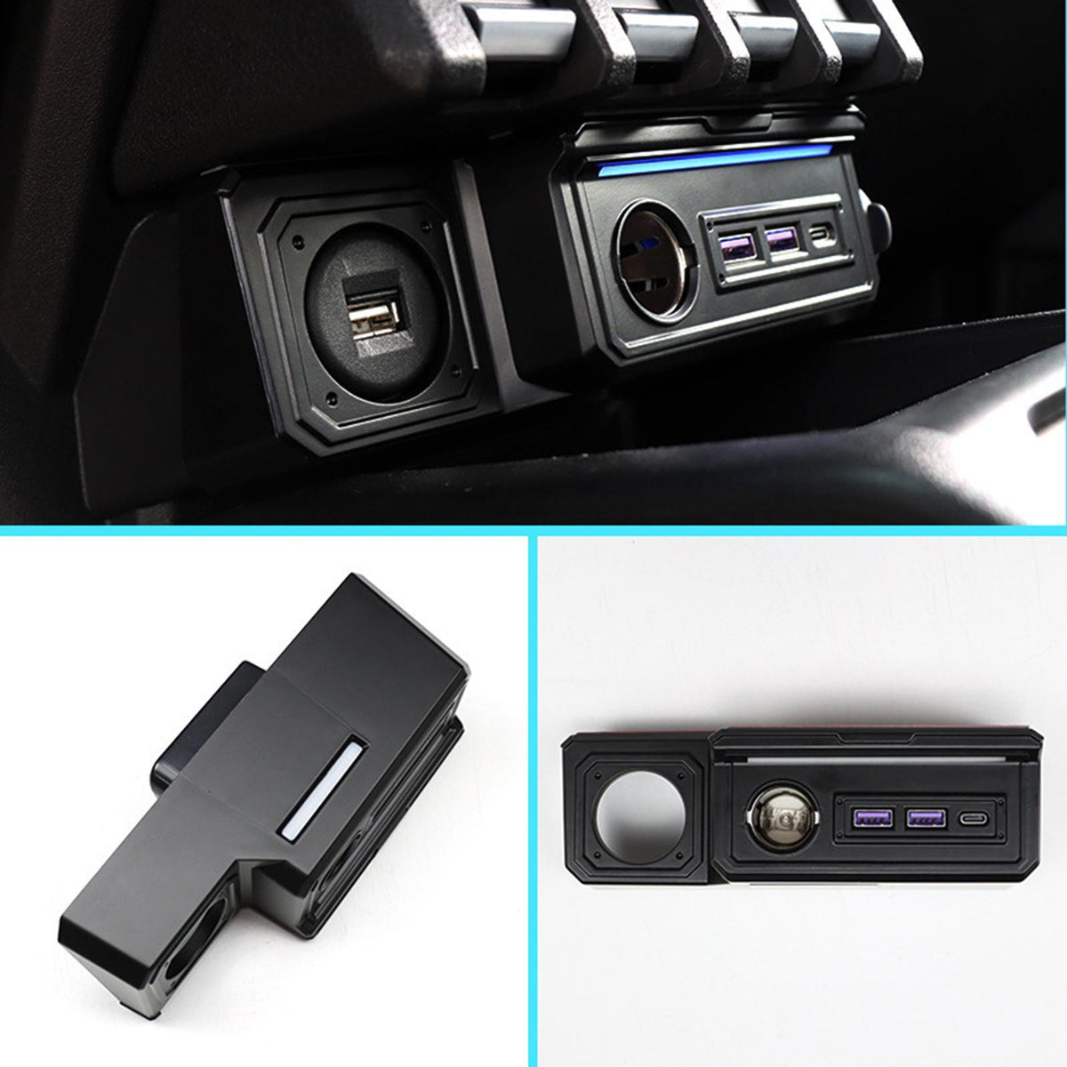 Car USB Hub Charger Replacement Practical Professional Left Driver Side