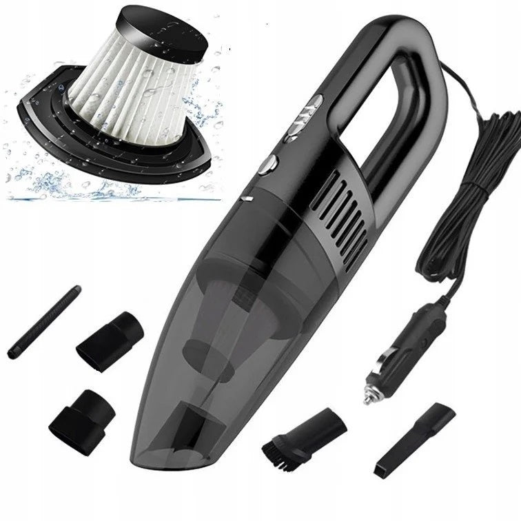 Car Vacuum Cleaner Handheld 12V Bagless Hepa Filter Powerful 120W +Ends Manufacturer code VC2