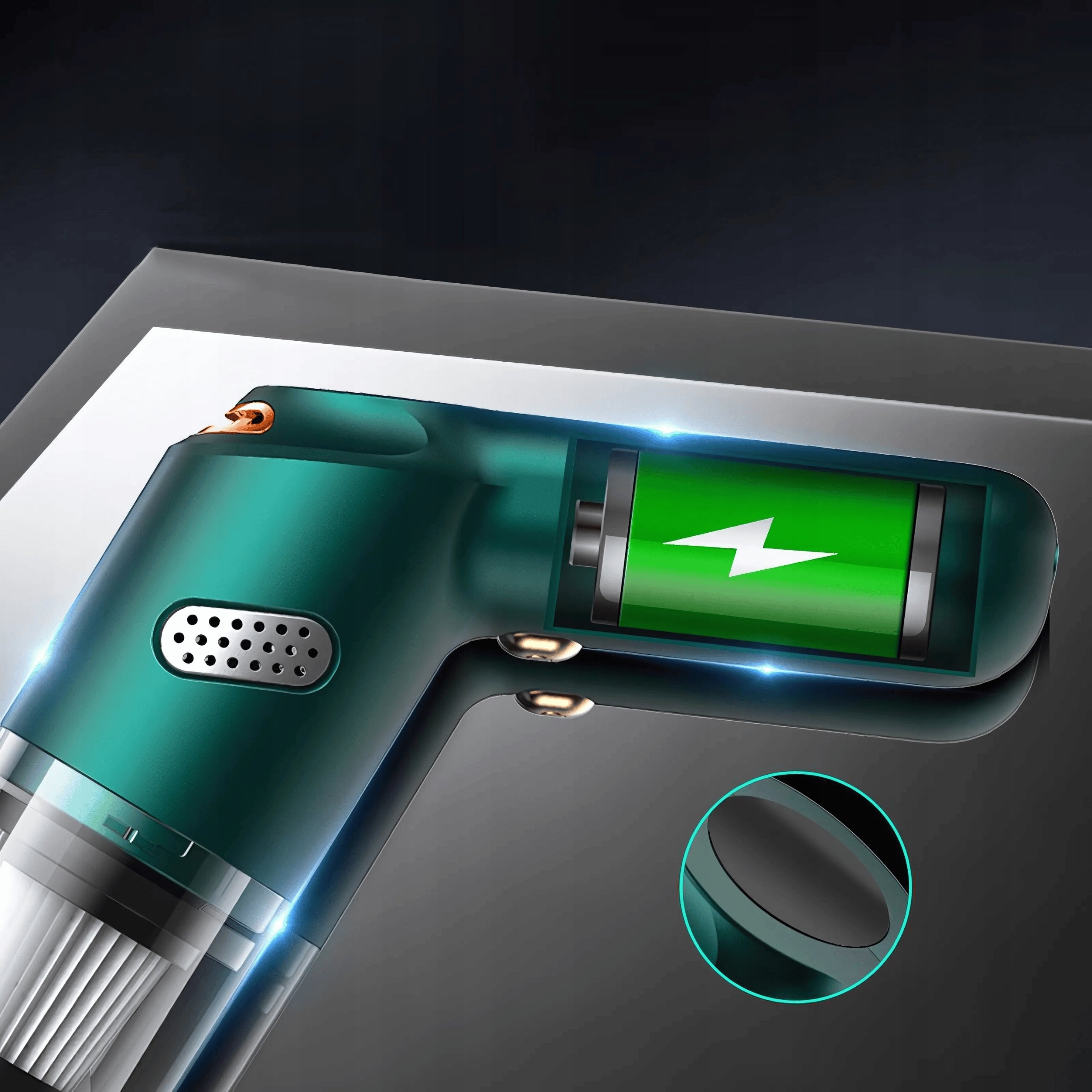 Car Vacuum Cleaner Wireless Handheld 120W POWERFUL USB-C Cordless Brand Luneso
