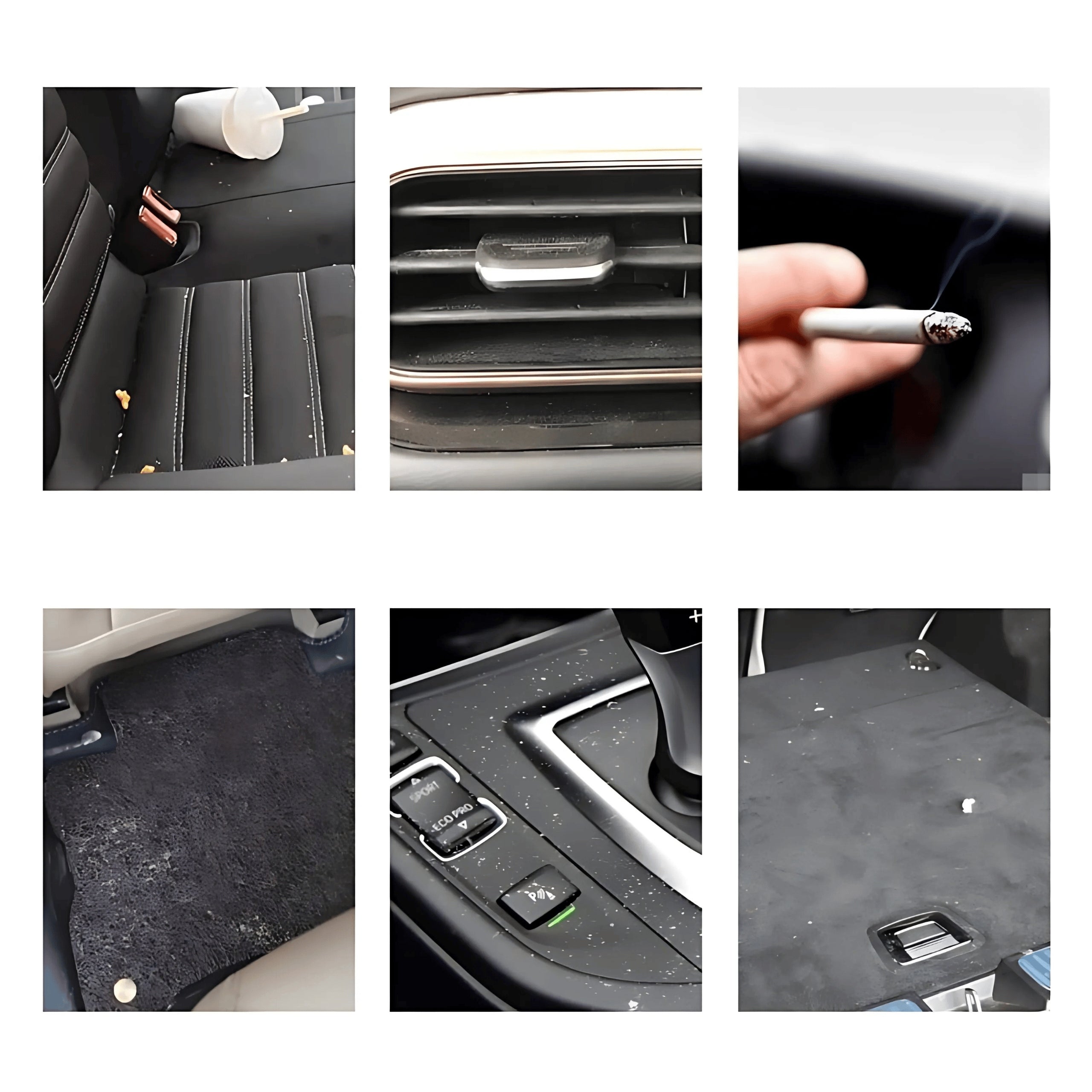 Car Vacuum Cleaner Wireless Handheld 120W POWERFUL USB-C Cordless Dust container volume 0.2 l