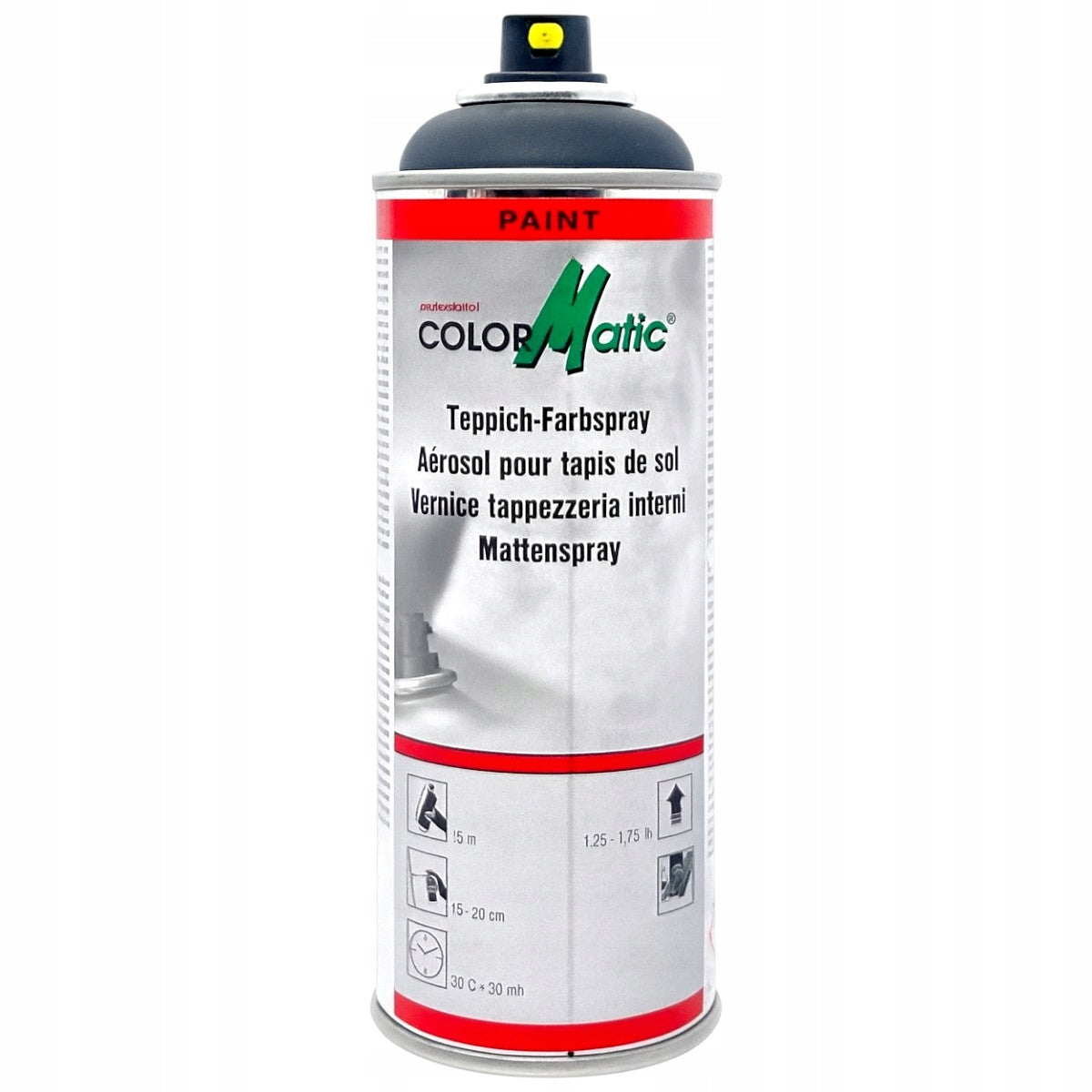 Car Velour Seat Restoration Varnish Grey Spray 400ML Packaging status original