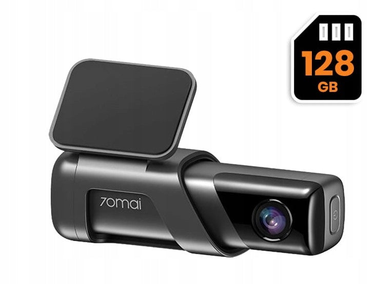 Car camera 70mai M500 Built-in memory 128GB WiFi G-sensor Batteries included no