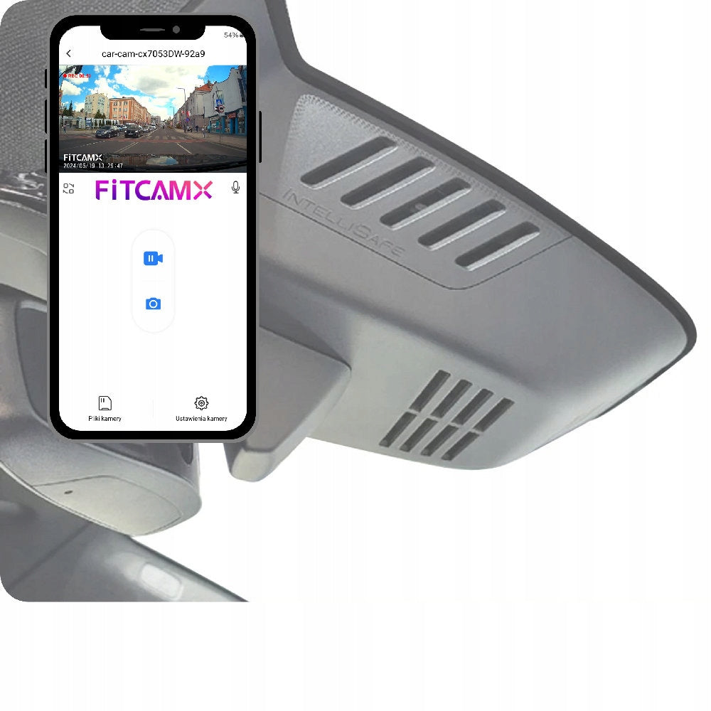 Car camera FITCAMX 4K 128GB for VOLVO XC40 / EX40 (2022-) Brand FITCAMX