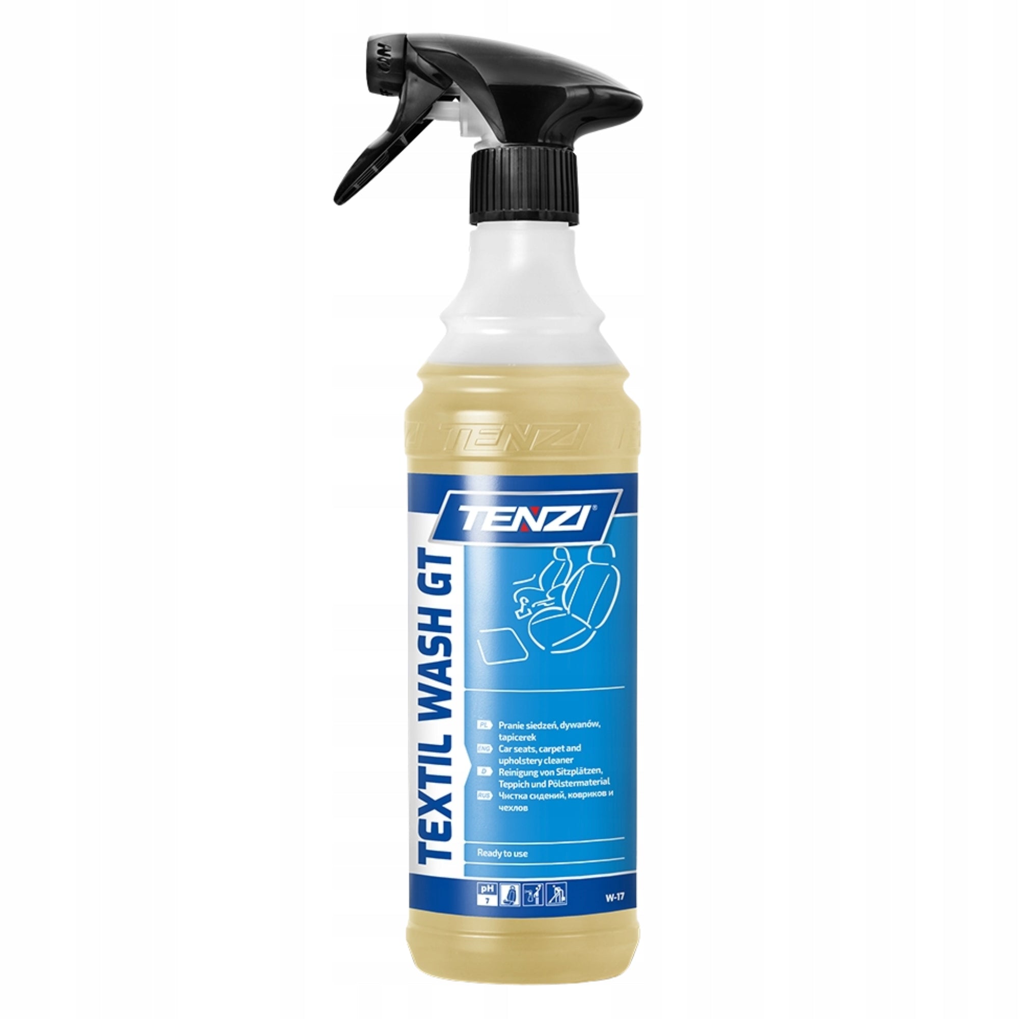 Car carpet upholstery cleaner TENZI GT 600ml + brushes Packaging status original