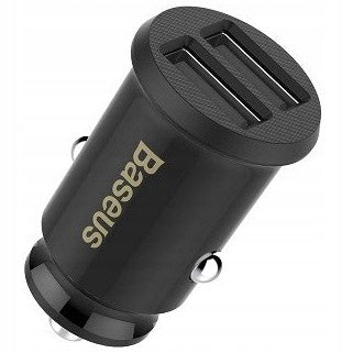 Car charger 15,5W 3,1A USB-A, Baseus, for cigarette lighter, for car x2 Packaging status original