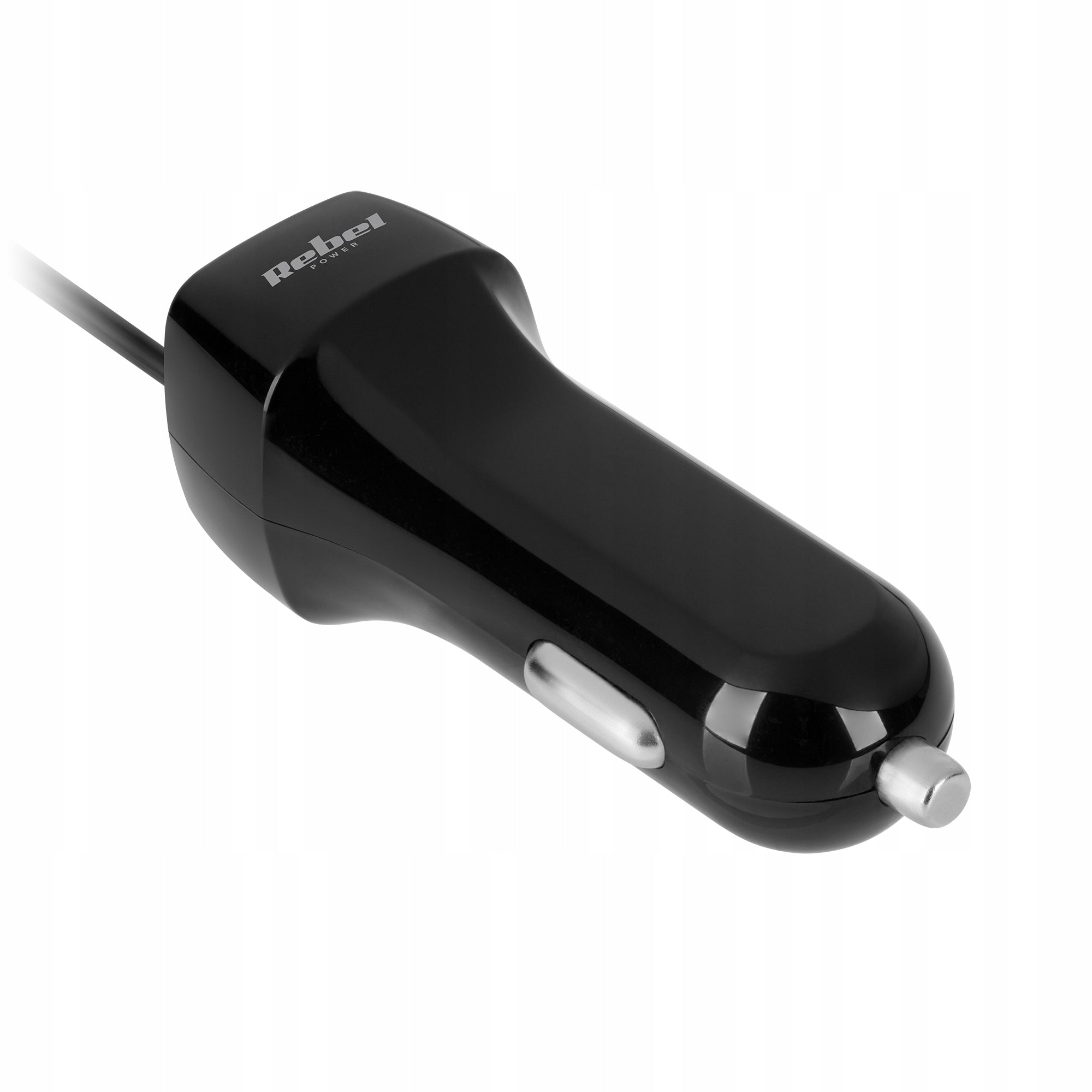 Car charger 5V 2.1A USB microUSB 12V 24V Rebel Color black