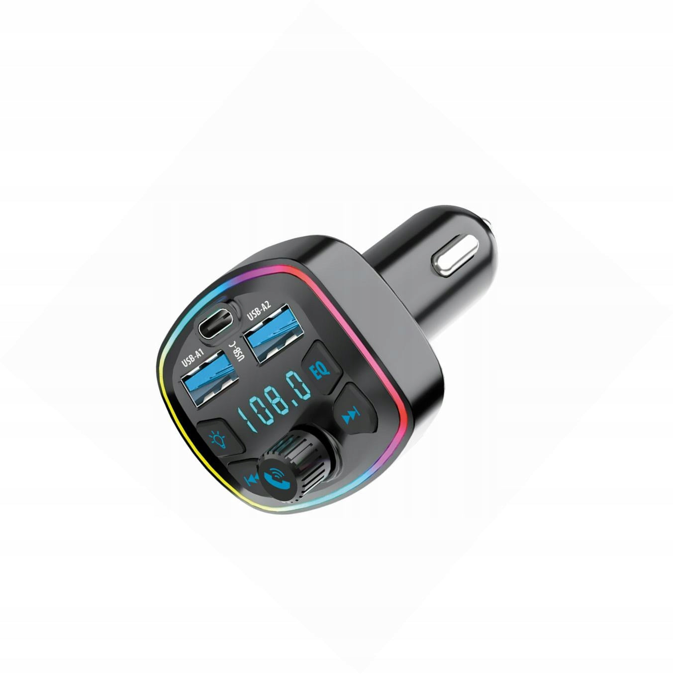 Car charger FM Bluetooth transmitter for Xiaomi Poco X5 5G
