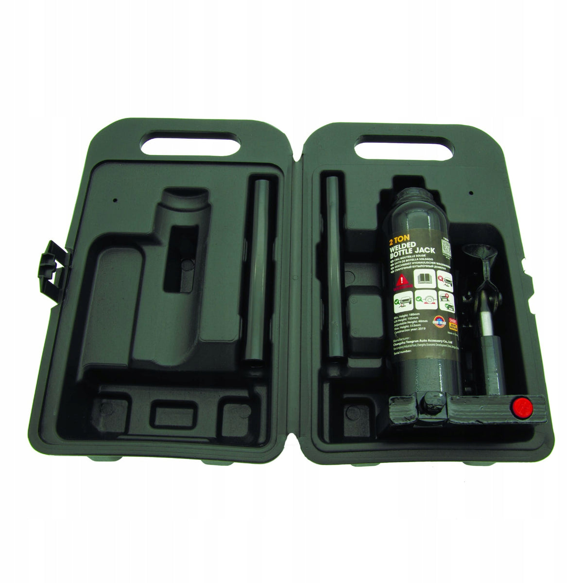 Car hydraulic jack lift 2t bottle post Manufacturer code PHZZ2T