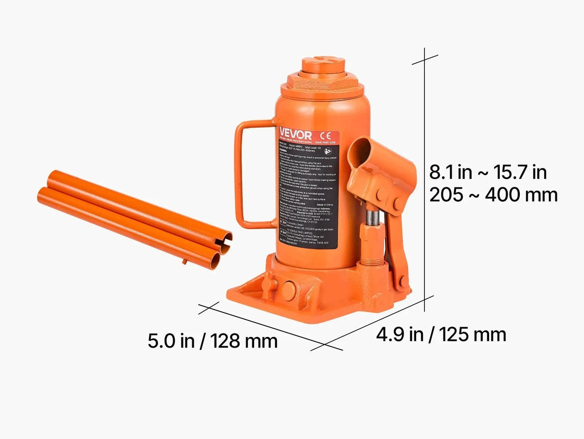 Car hydraulic lift 12 t strong premium 205 - 400 mm steel Brand no brand