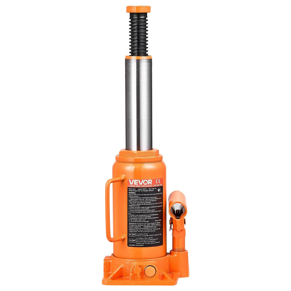 Car hydraulic lift 12 t strong premium 205 - 400 mm steel