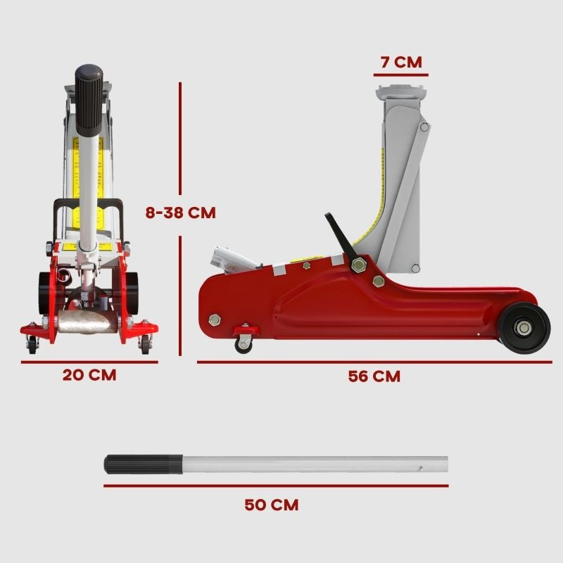 Car lift 25 tons steel roller red Brand no brand
