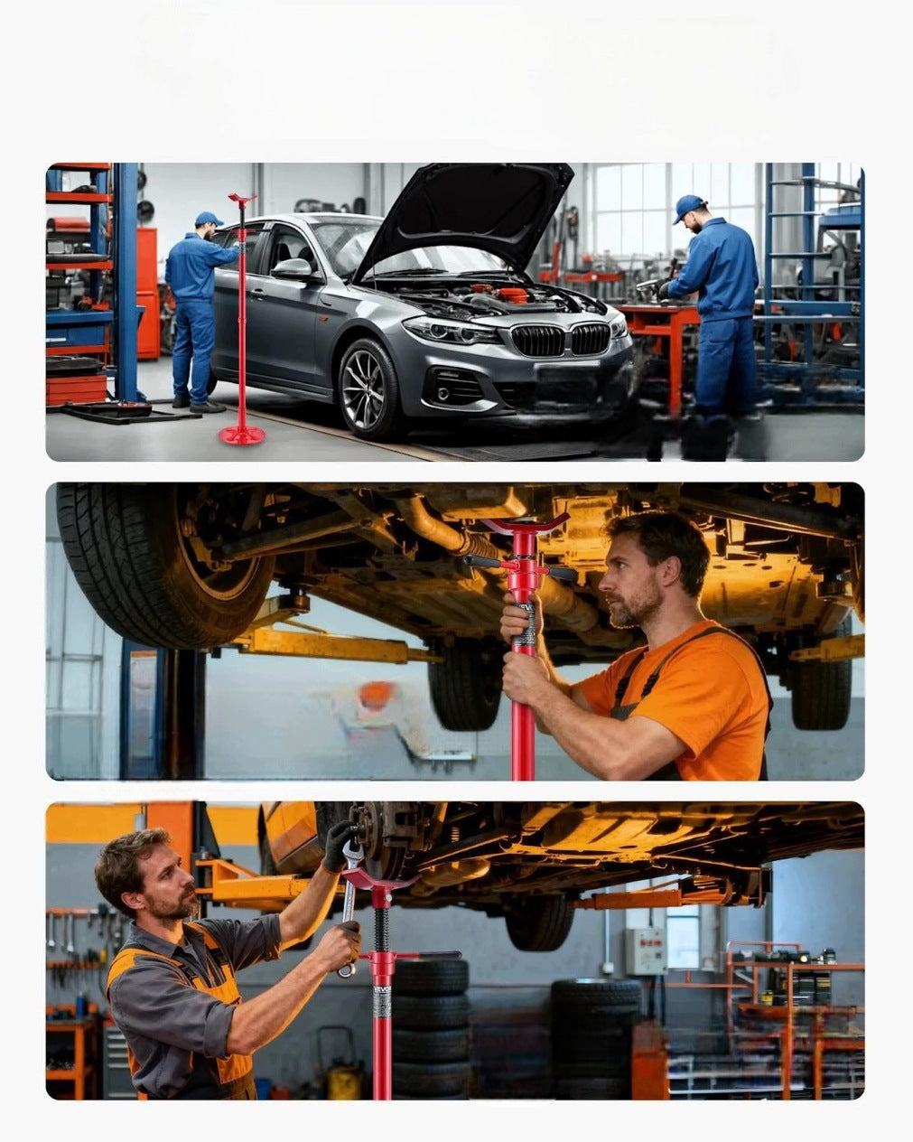 Car lift support strong 750kg adjustable 1376 2128mm steel Manufacturer code 5907021479837