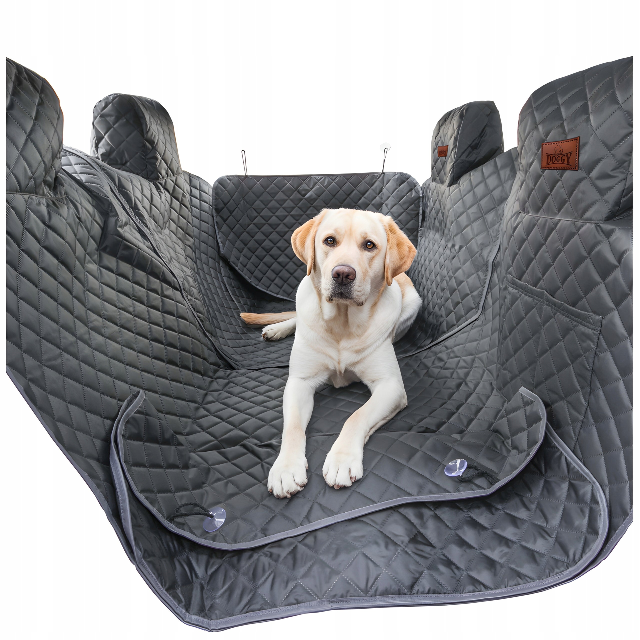 Car mat cover for dog seat back and front 160 cm Fullset Size S