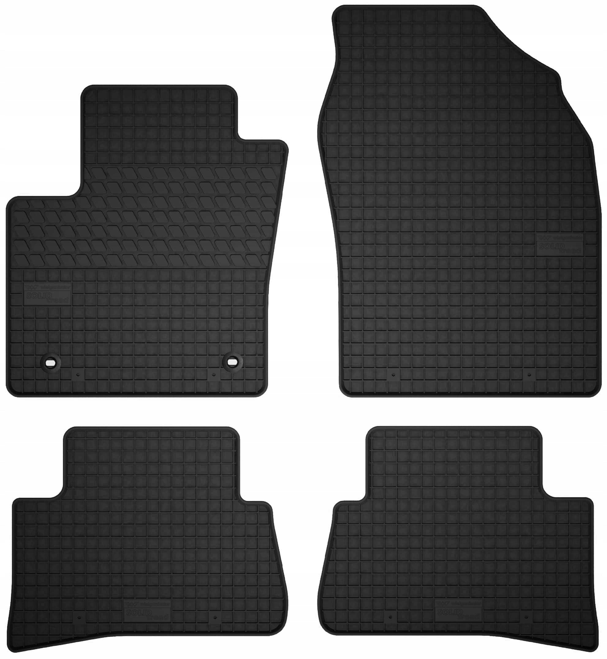 Car mats for: Toyota C-HR I (2016-2023) wiper set