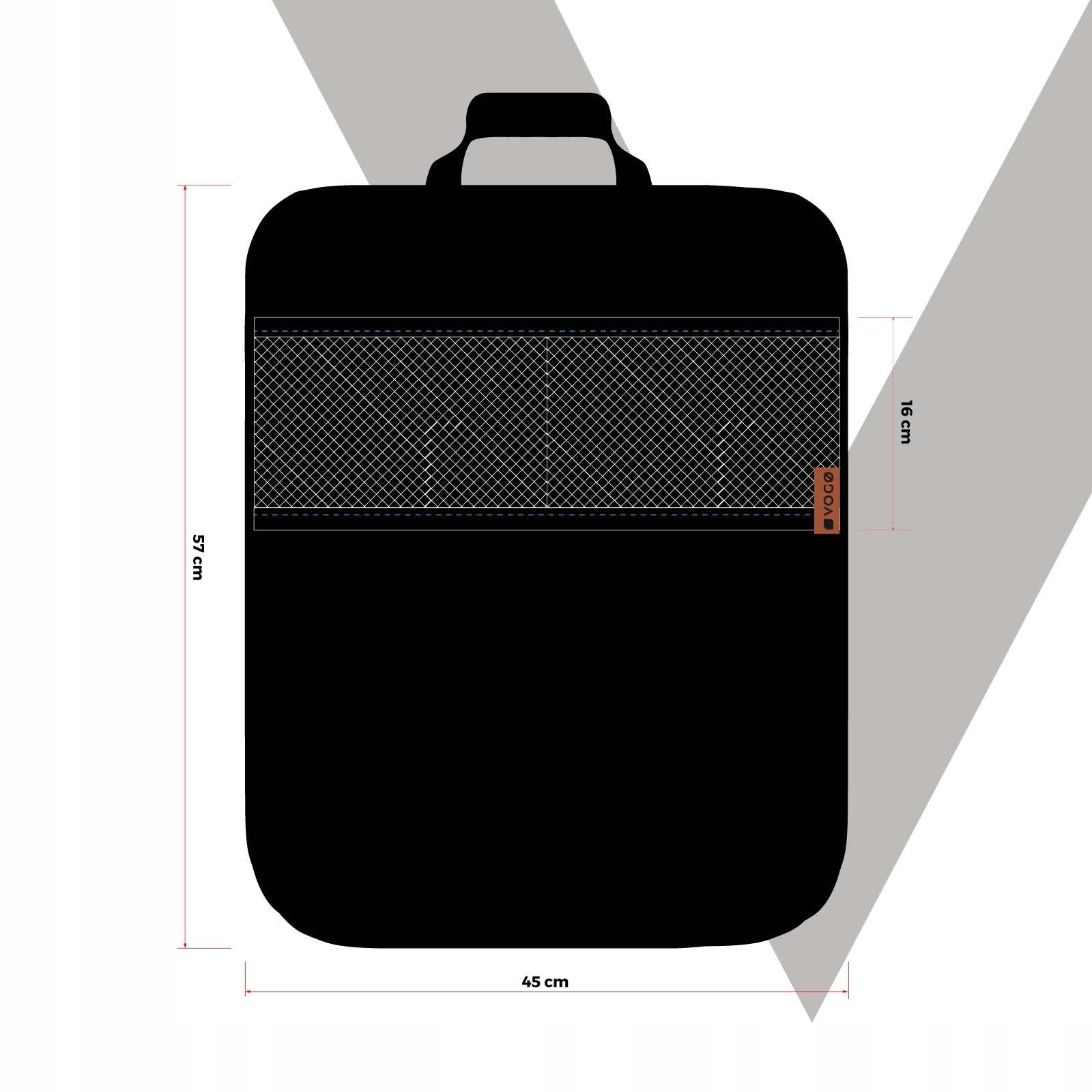 Car organizer with net seat cover car cover for children Kind multipurpose