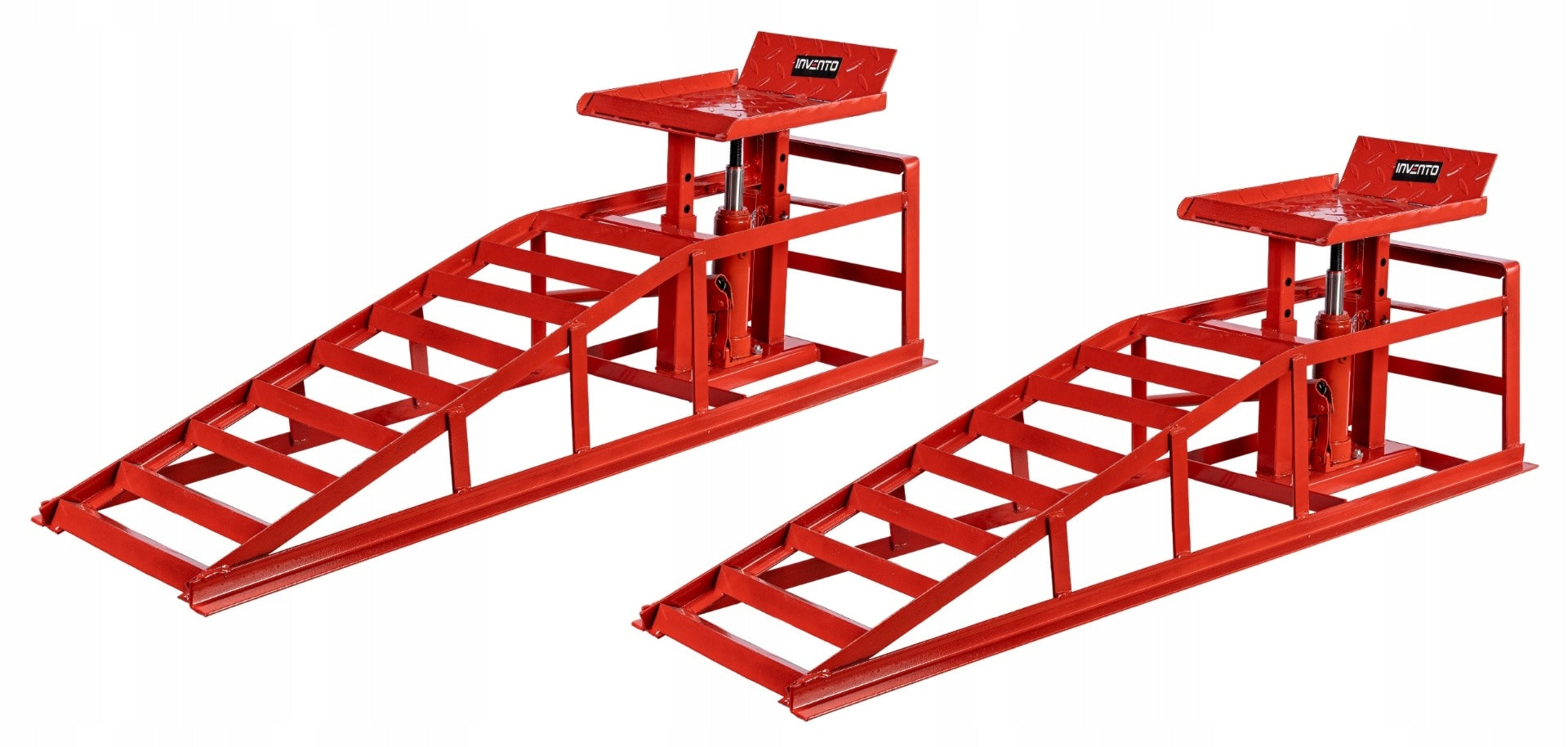 Car overrun ramp with hydraulic lift Invento 2T 2 pcs