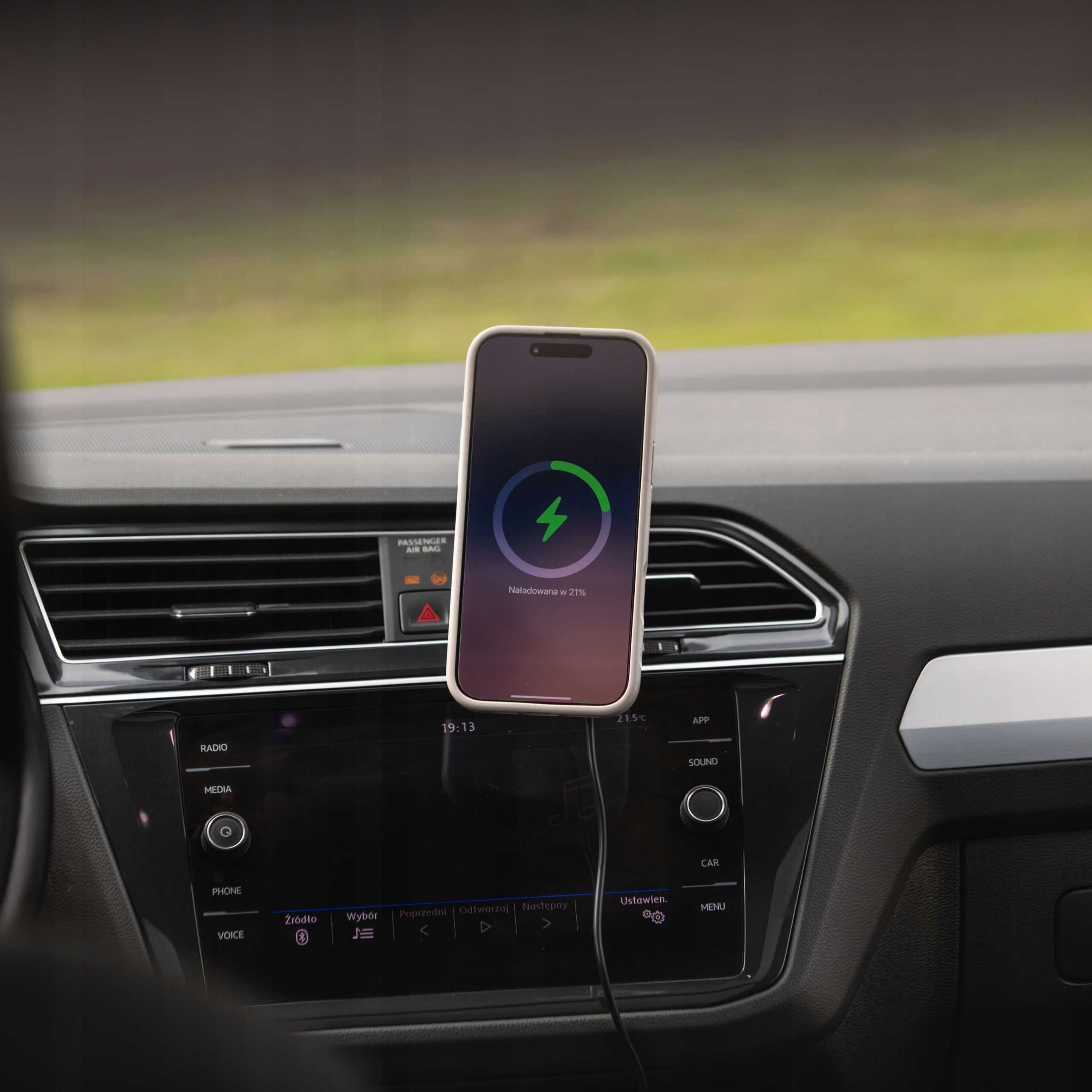 Car phone holder for air vent Spacecase black Manufacturer code 5905719119690