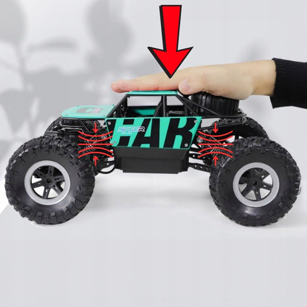 Car remote controlled autopilot drive 4x4 gift off-road Christmas large Packaging status original