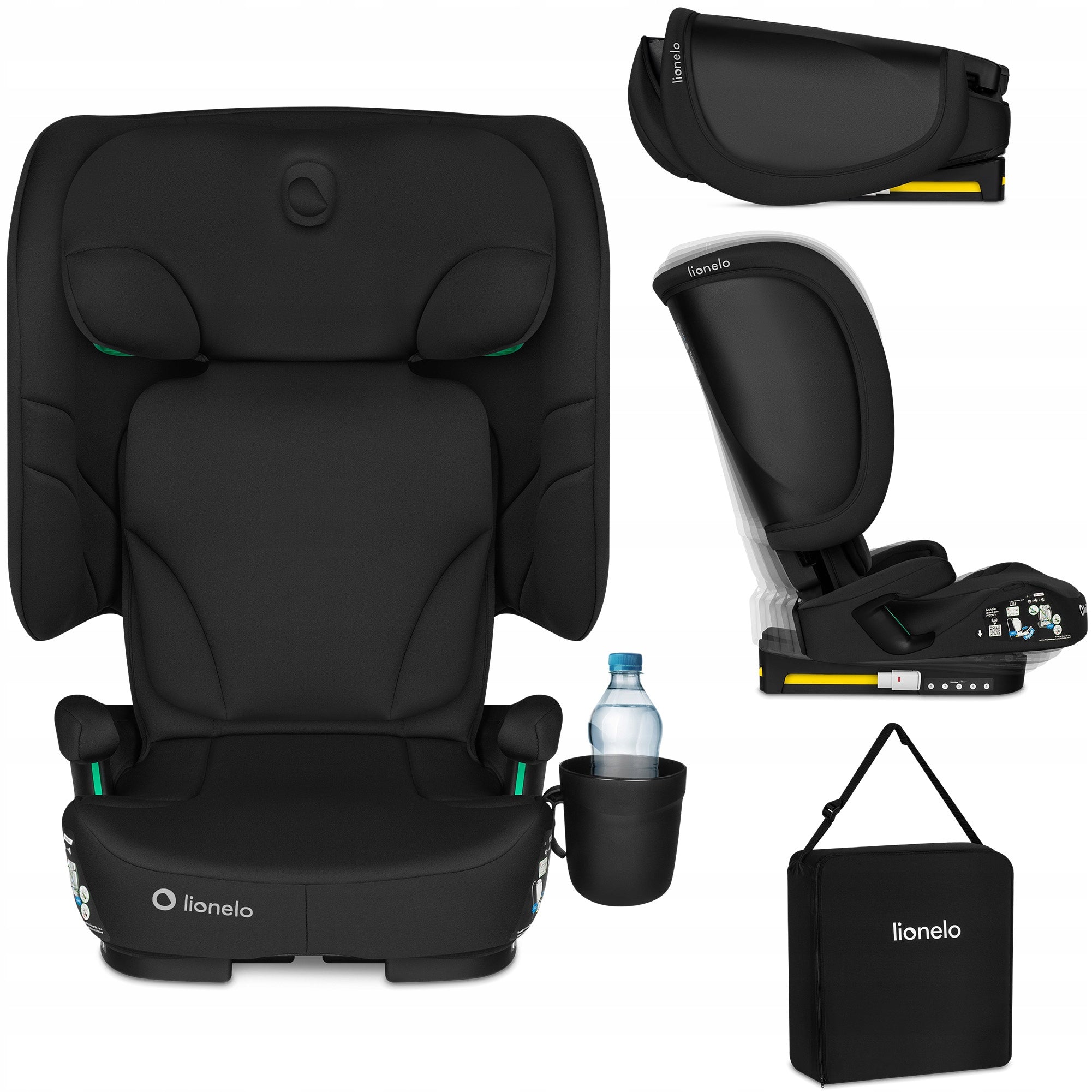 Car seat 100-150 cm ISOFIX FOLDING 15-36kg WIDE Lionelo Orin Packaging status original