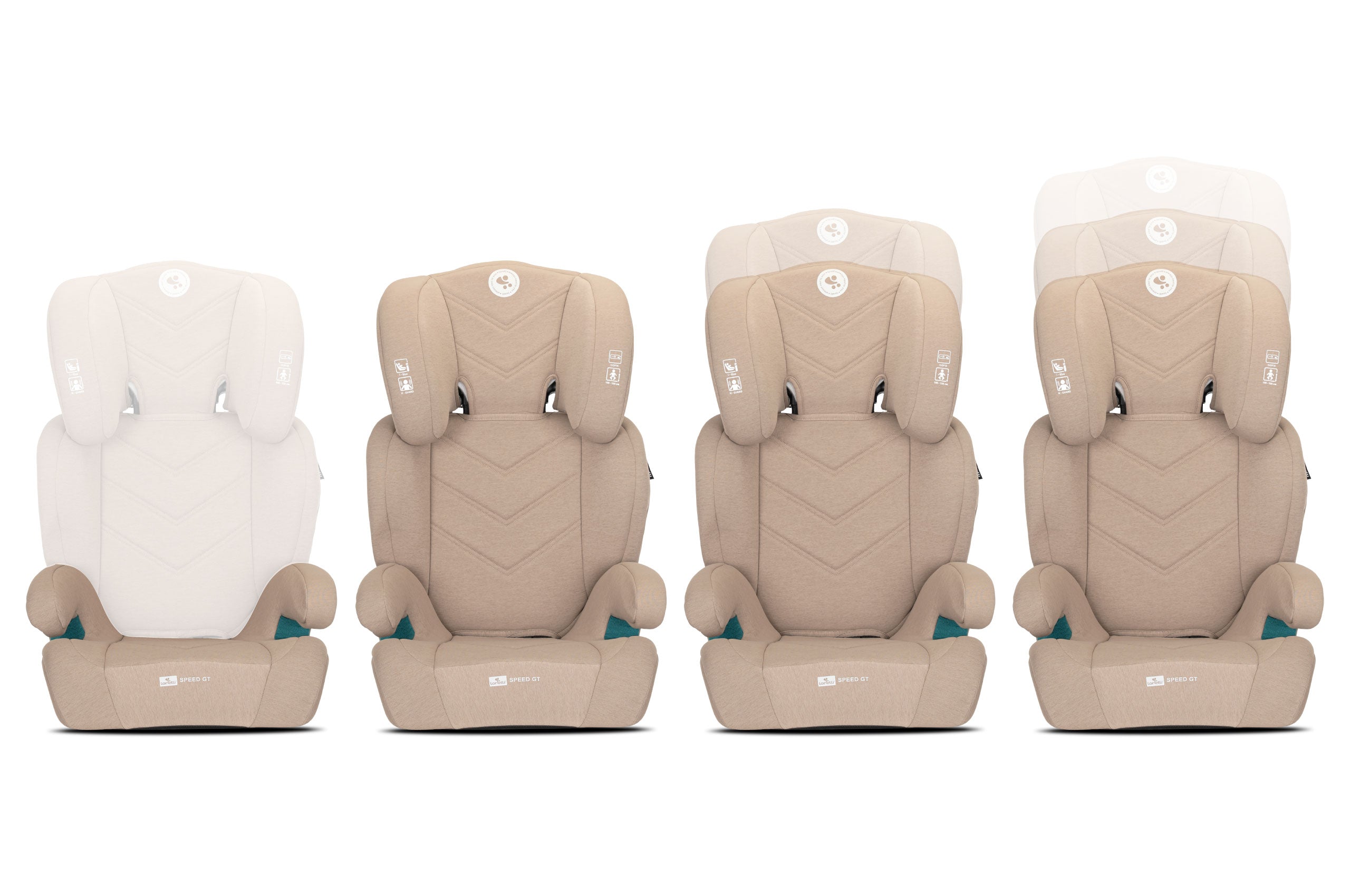 Car seat 100-150cm ISIZE ISOFIX Lorelli Speed GT Manufacturer code 10 072 032 507
