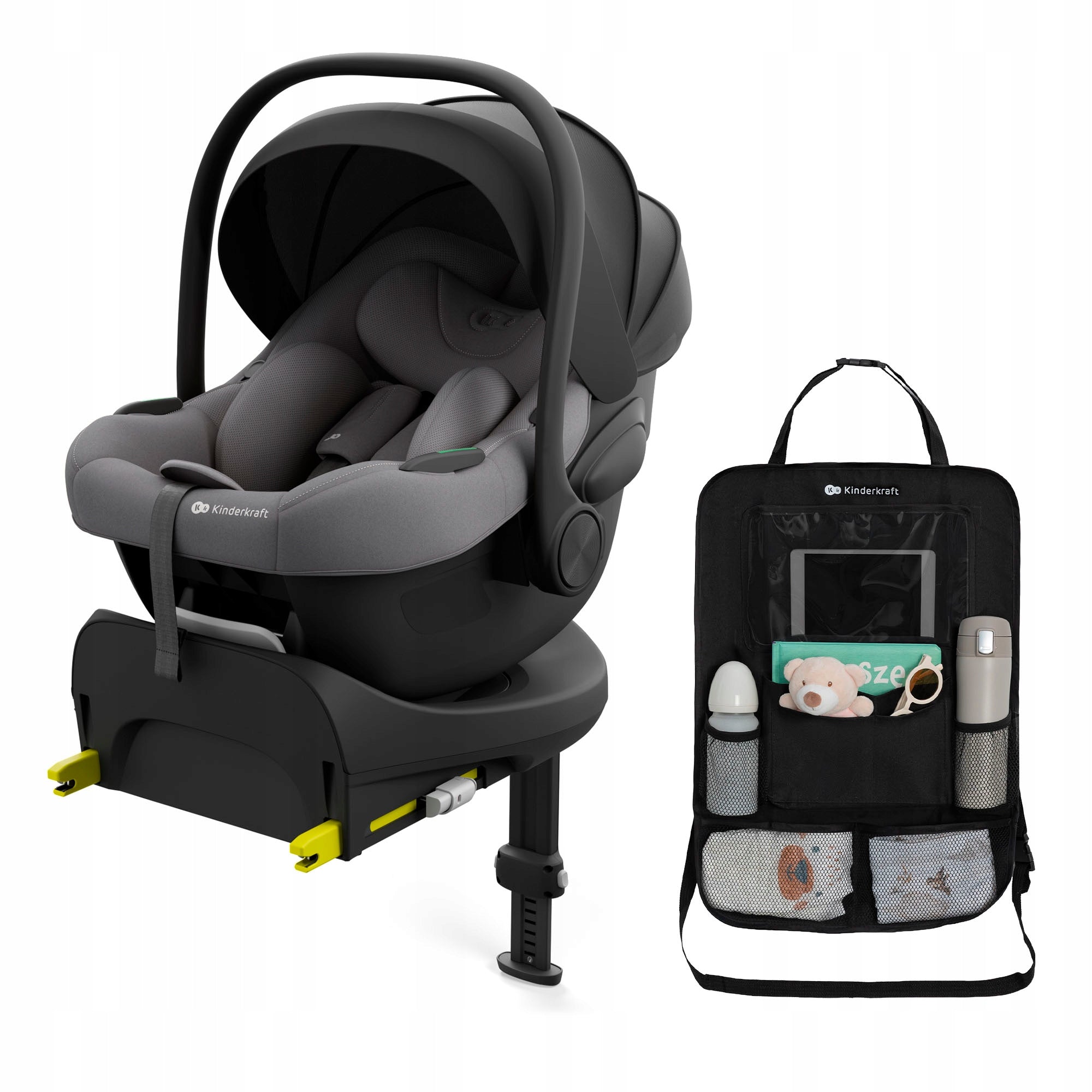 Car seat 40-87cm 0-13kg i-Size Kinderkraft I-LITE with ISOFIX base