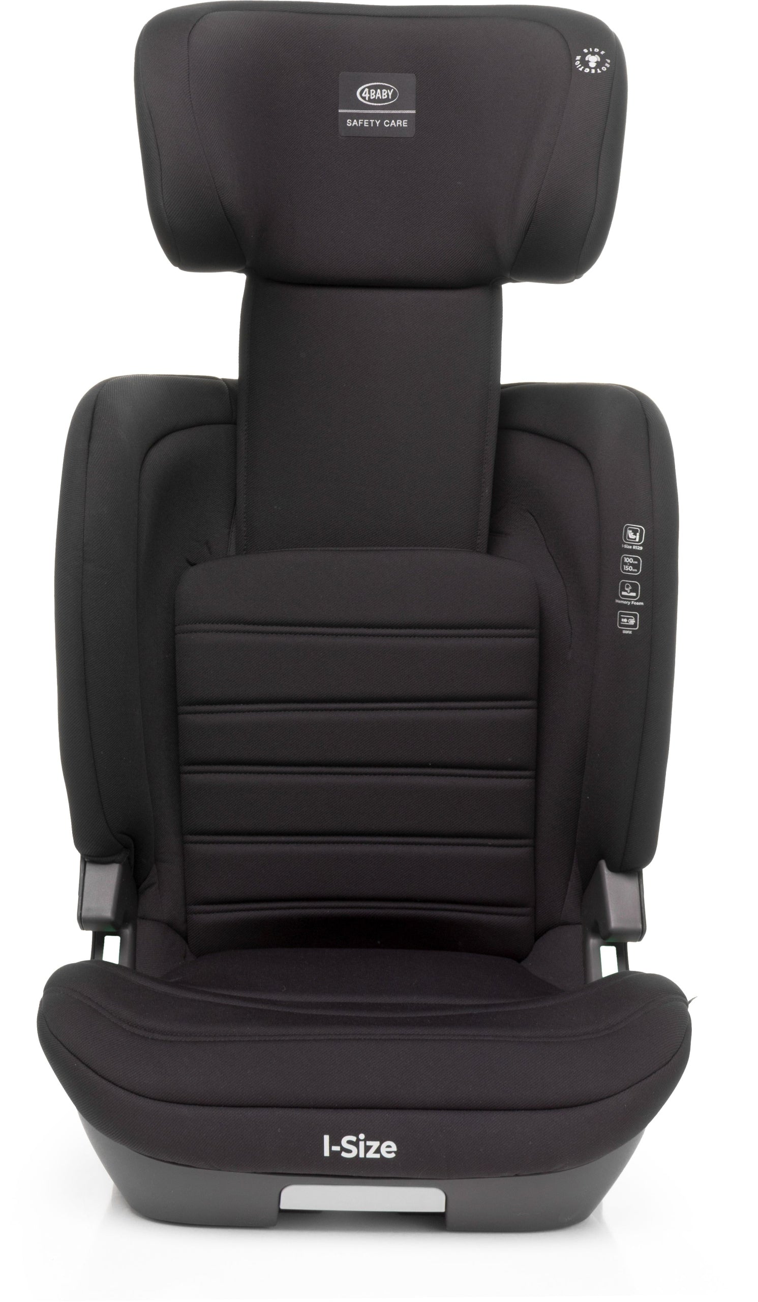 Car seat APP FIX I-Size 100-150 cm 4BABY seat adjustment Color black