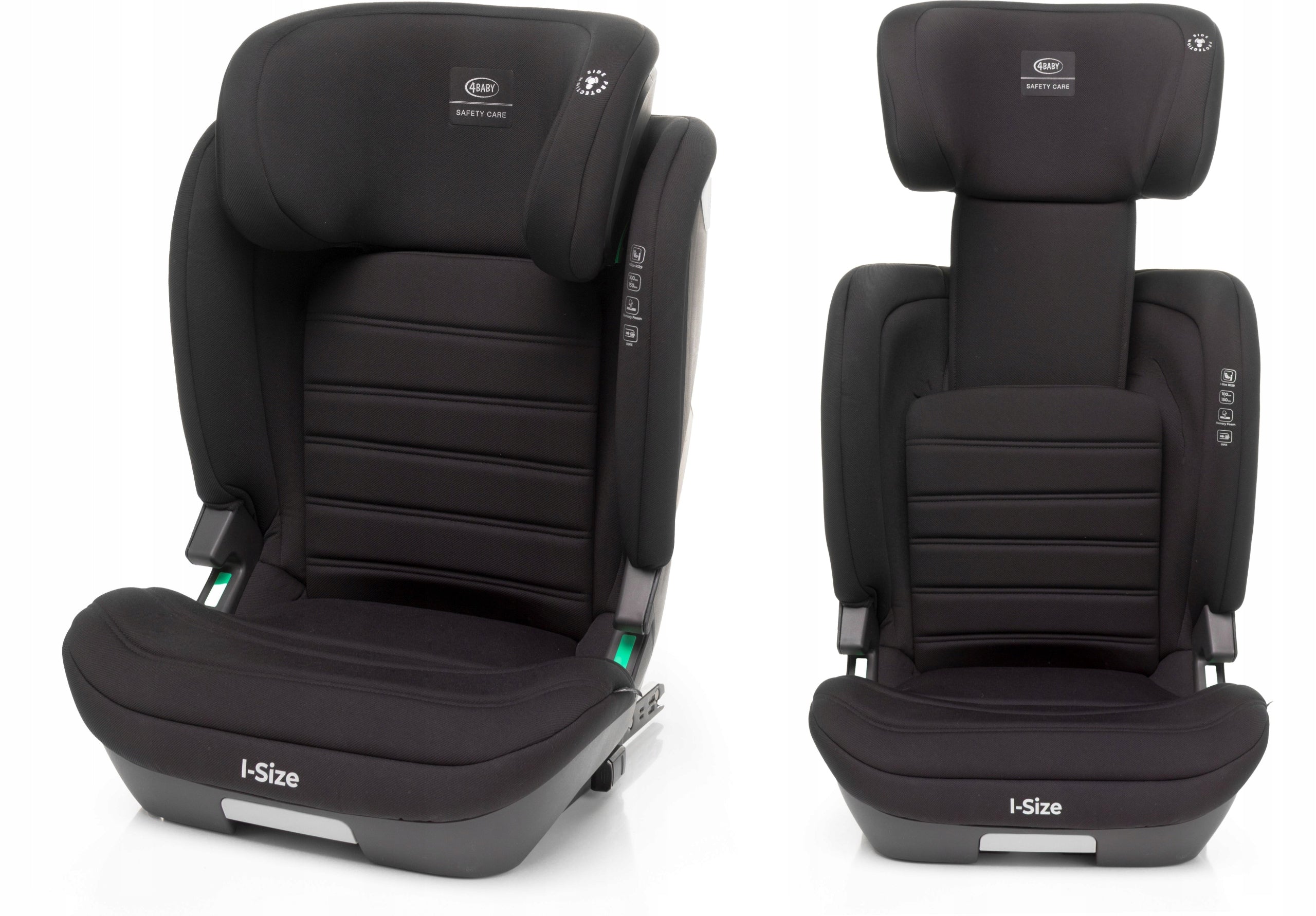 Car seat APP FIX I-Size 100-150 cm 4BABY seat adjustment