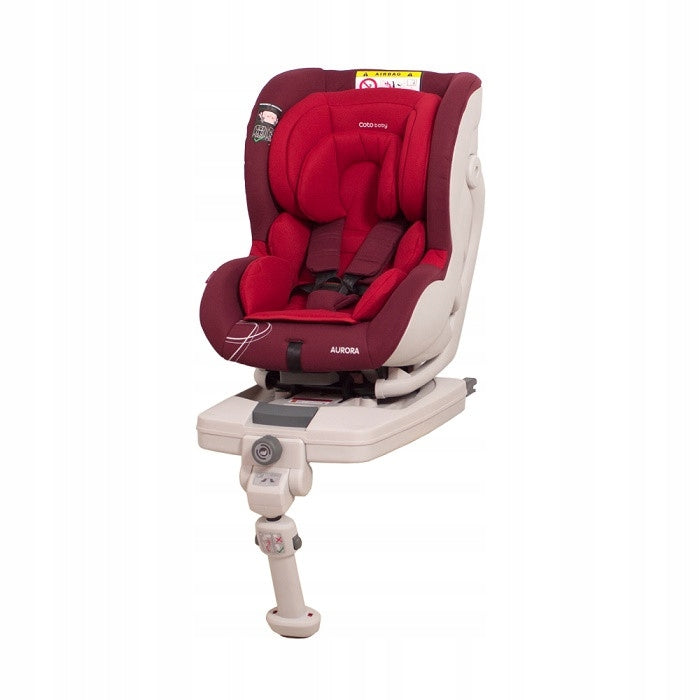 Car seat AURORA Coto Baby 0-18 kg ISOFIX red
