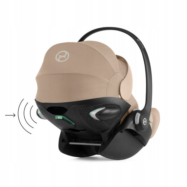 Car seat Cybex Cloud G i-Size 0-13 kg beige rear Brand Cybex