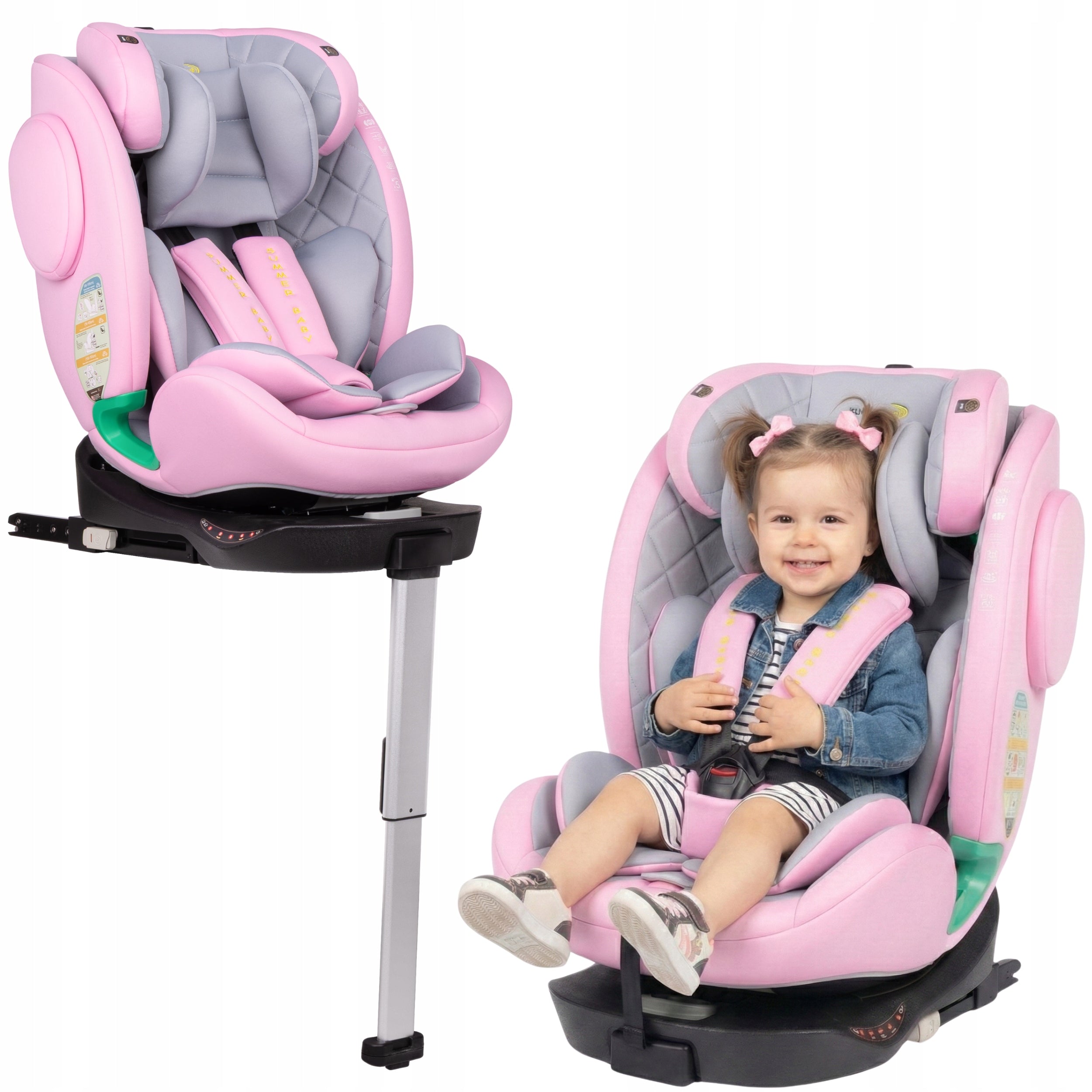 Car seat IBIZA 40-150cm Isofix I-size Rotary 360° SUMMER BABY