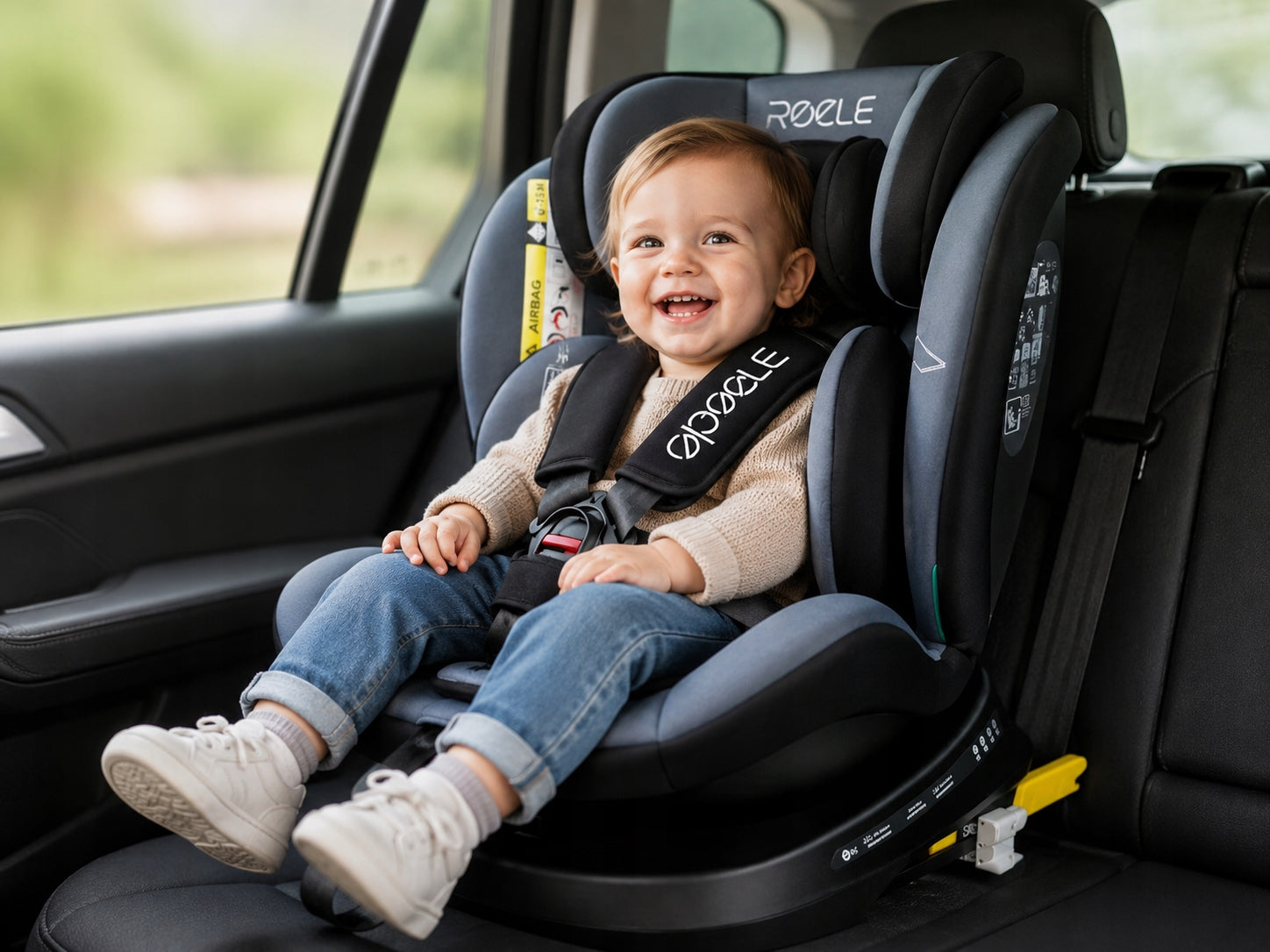 Car seat ISOFIX 360° 40-150 cm Modern functional design Packaging status original
