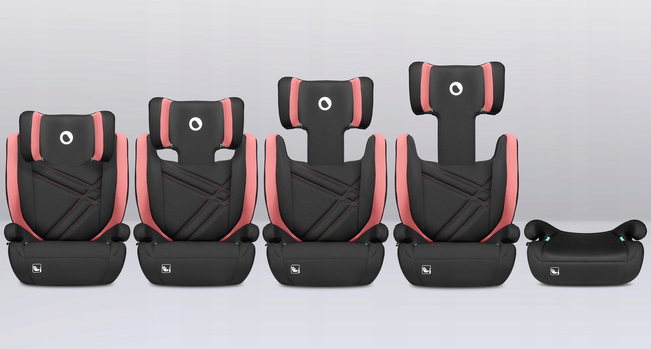 Car seat Lionelo HUGO i-Size 100-150cm ISOFIX 15-36kg Stand Brand Lionelo