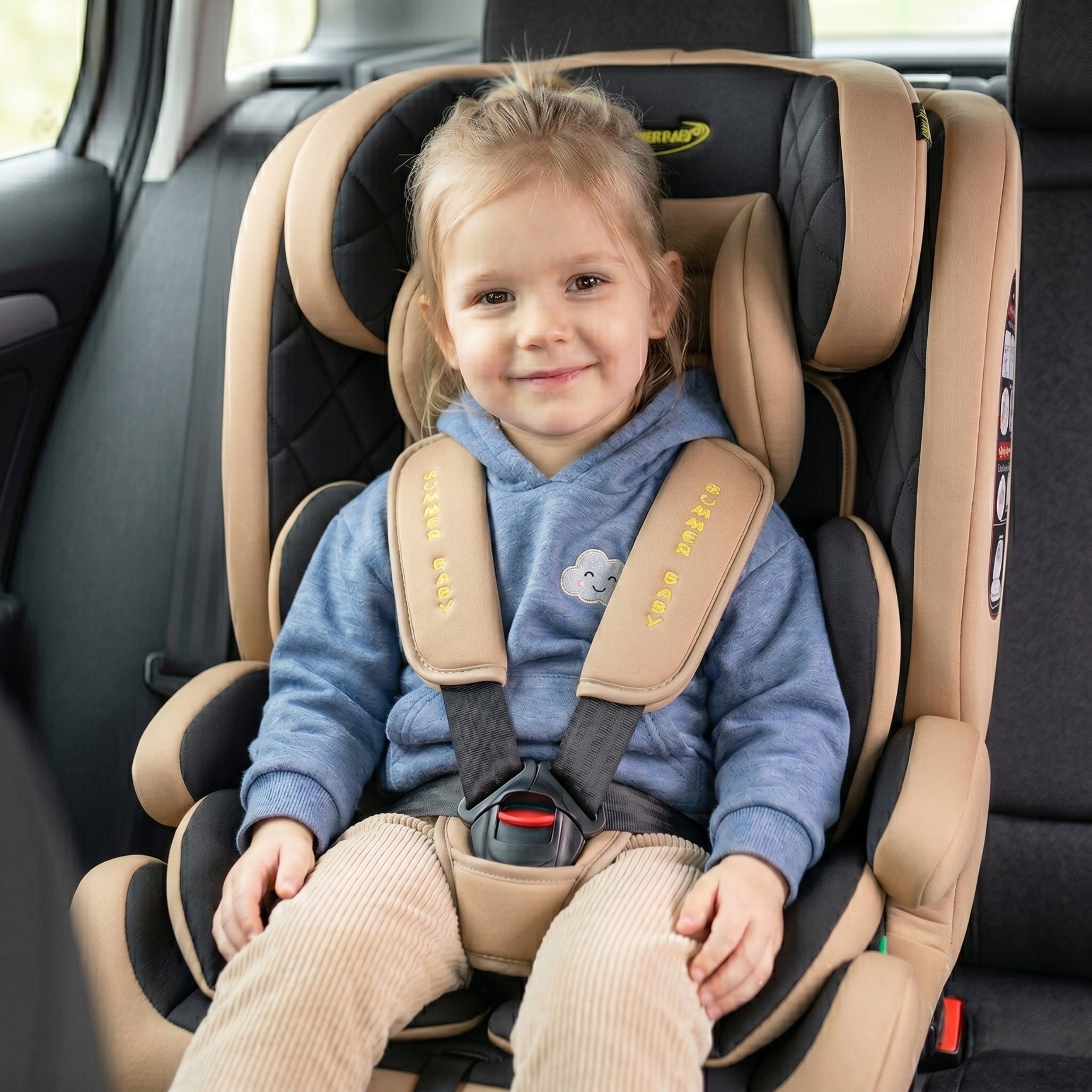 Car seat MILANO 76-150cm I-size SUMMER BABY brown ISOFIX Manufacturer code 4987