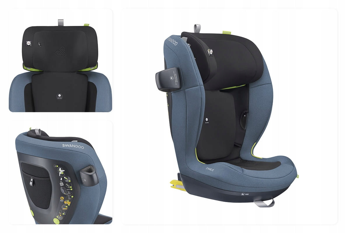 Car seat Swandoo Charlie i-Size Blueberry Manufacturer code 41724