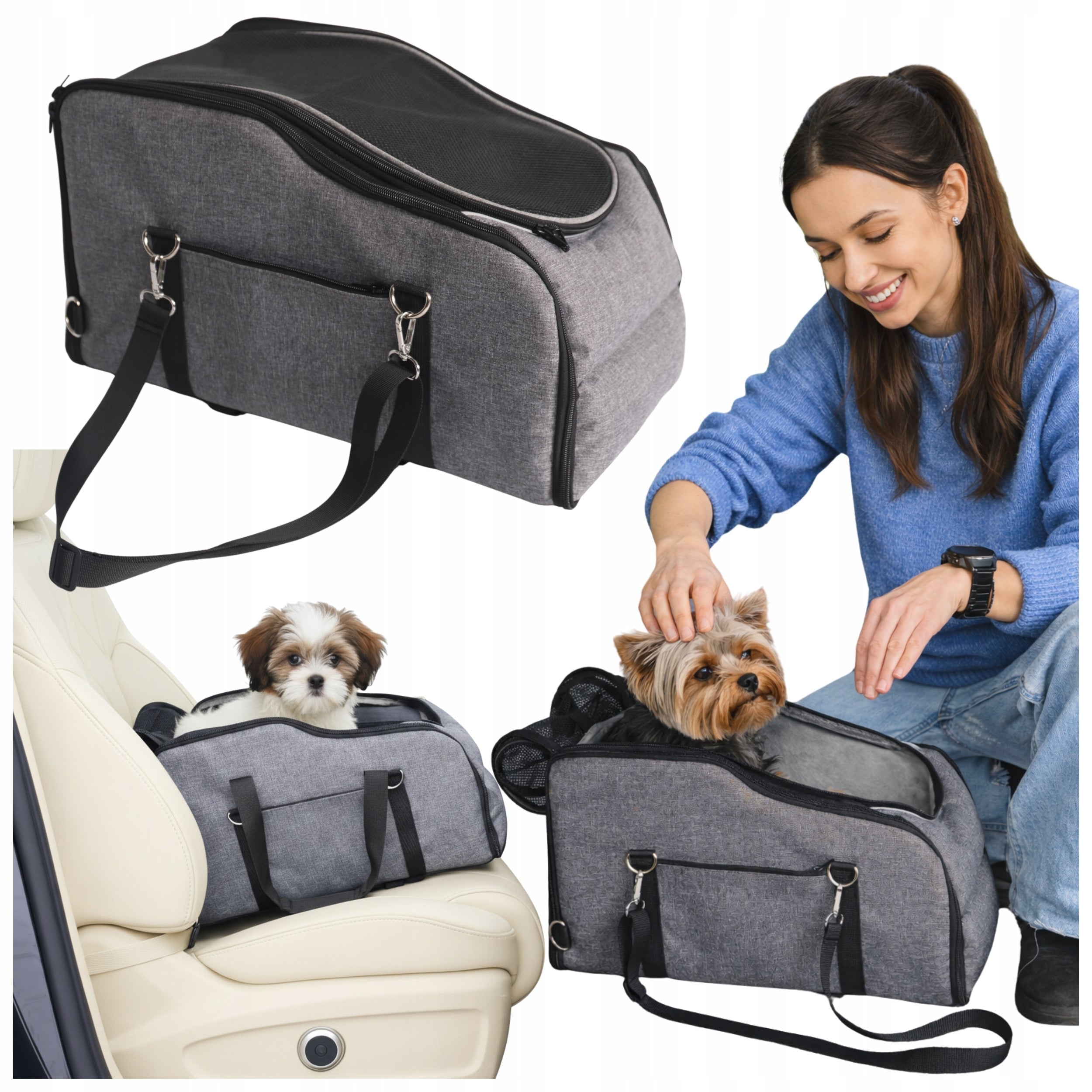 Car seat transporter cat dog bag up to 5kg car seat