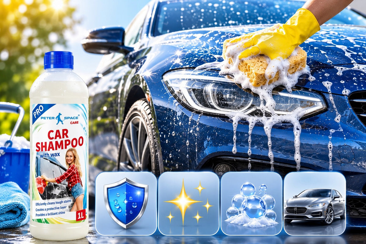 Car shampoo with wax for washing the car 1l Peter Space Manufacturer Peter Space