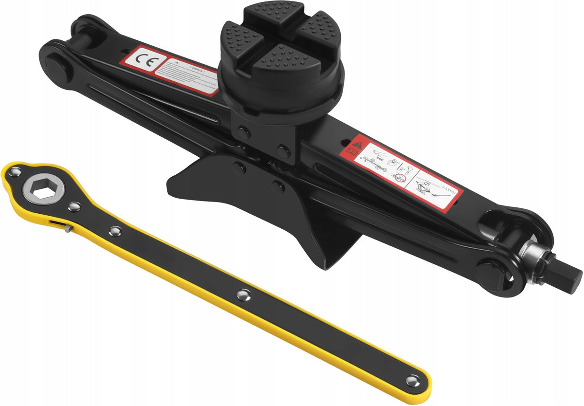 Car trapezoidal lift 2,5T 115-430mm SET + key Maximum lifting height 430 mm